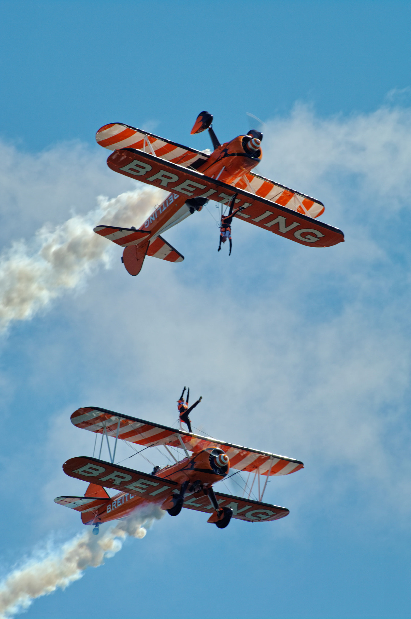 Pentax K20D sample photo. Breitling aerosuperbatics photography