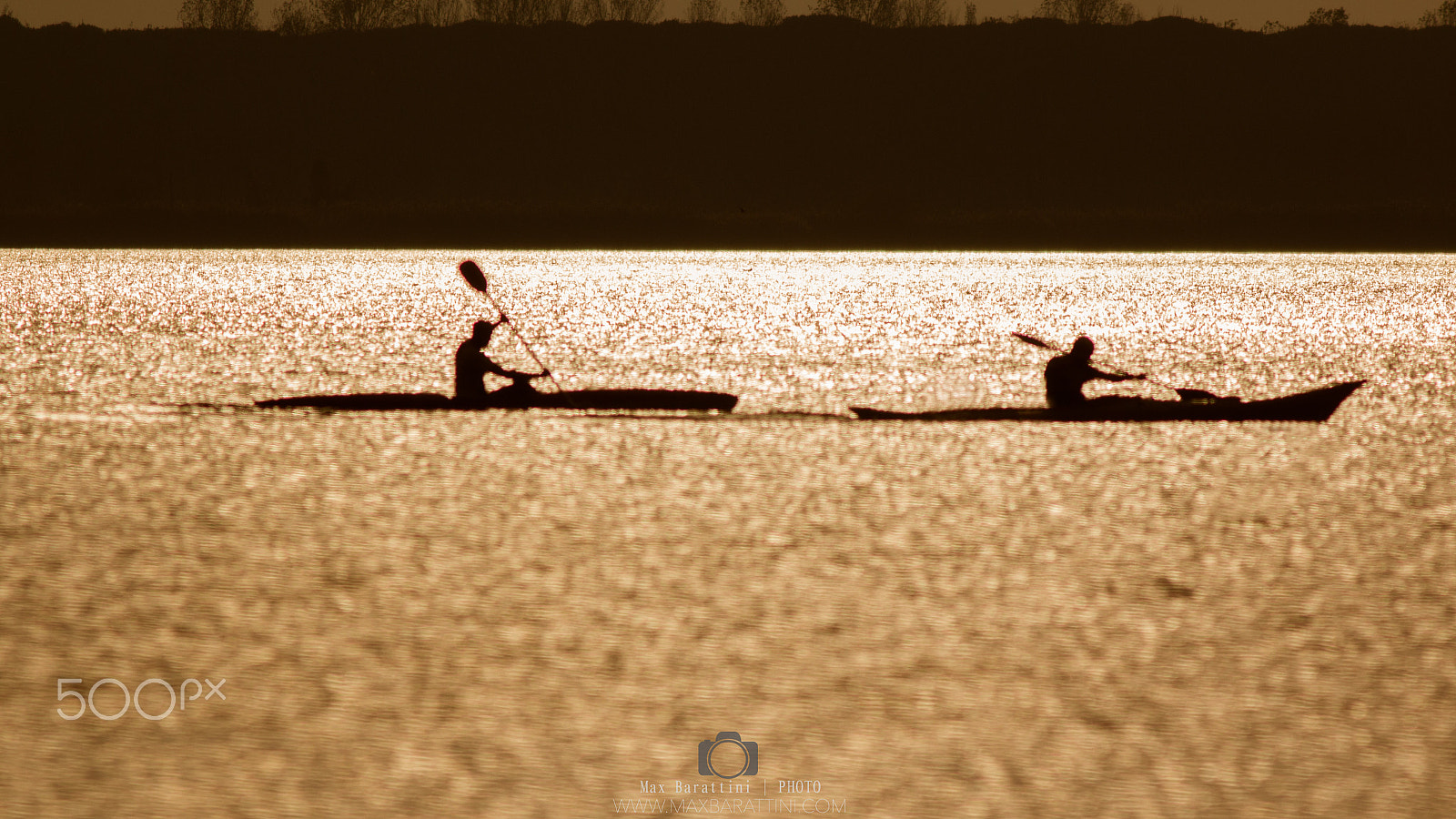 Canon EF 400mm F5.6L USM sample photo. Rowers at sunset photography