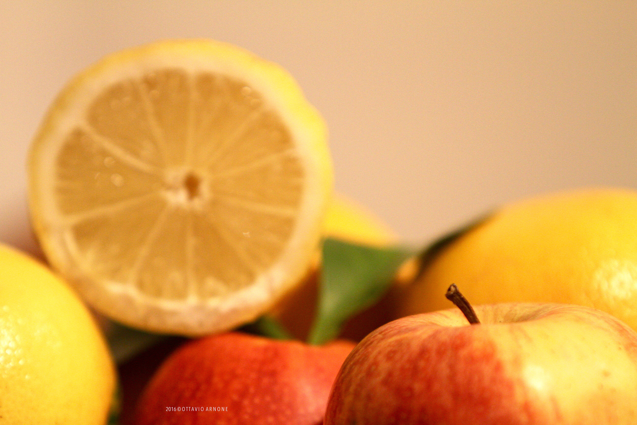 Canon EF 70-200mm F2.8L IS USM sample photo. Fresh lemon & fruit photography