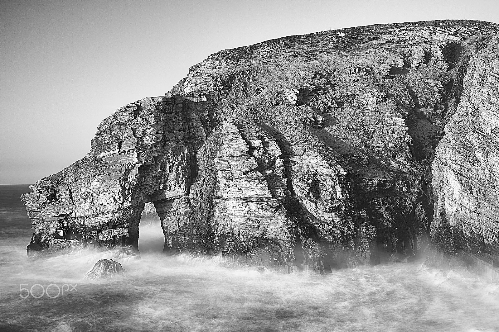 Canon EOS 60D + EF28-70mm f/2.8L USM sample photo. Marble sea arch horn head photography