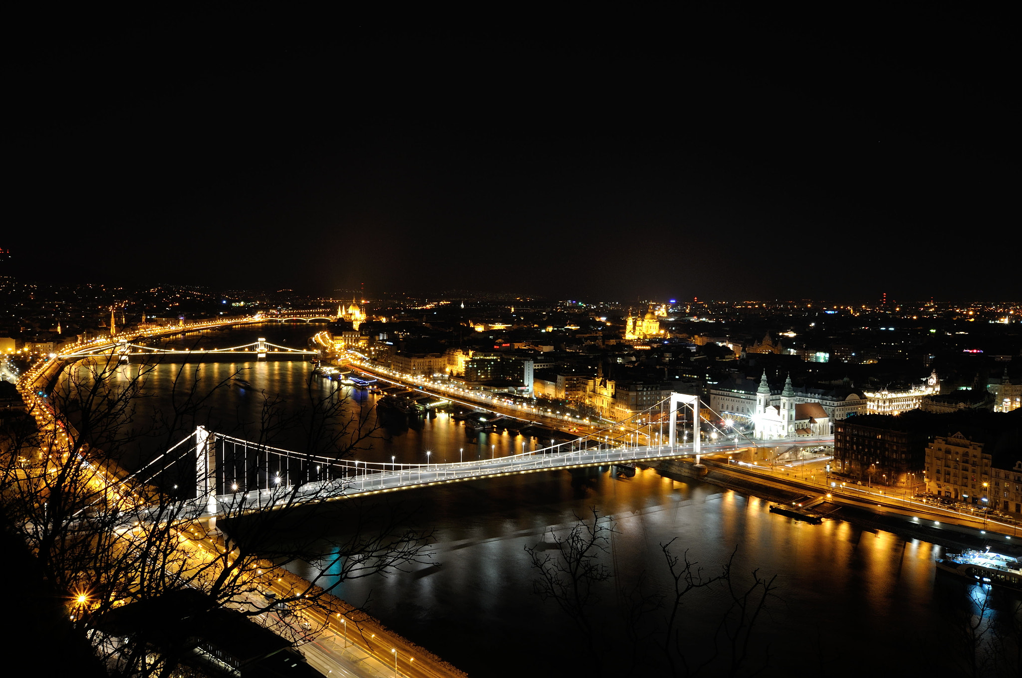 Nikon D90 + Sigma 10-20mm F3.5 EX DC HSM sample photo. Budapest by night.jpg photography