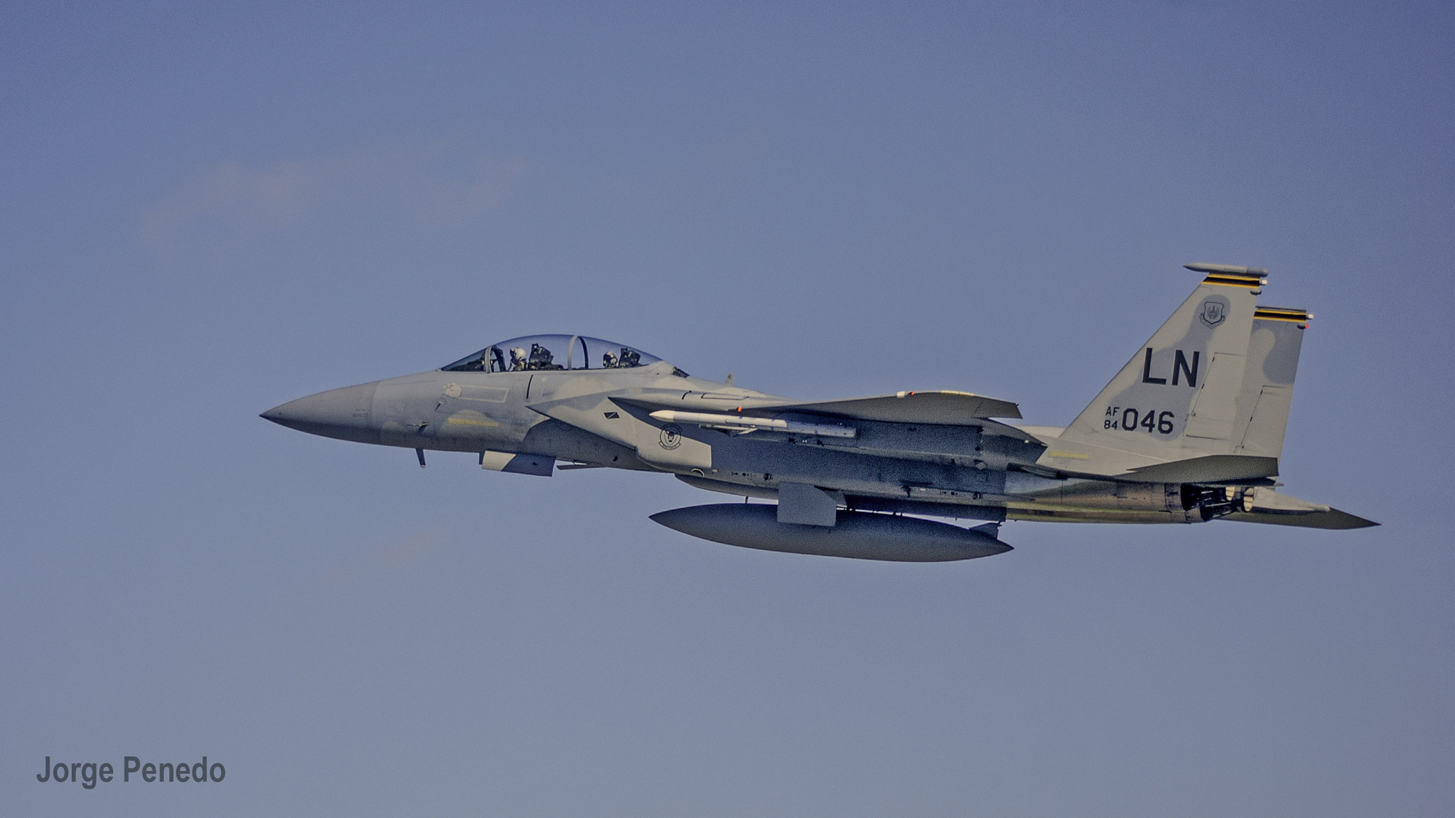 Sony Alpha DSLR-A390 + Sigma 30mm F1.4 EX DC HSM sample photo. Mcdonnell douglas f-15d eagle photography