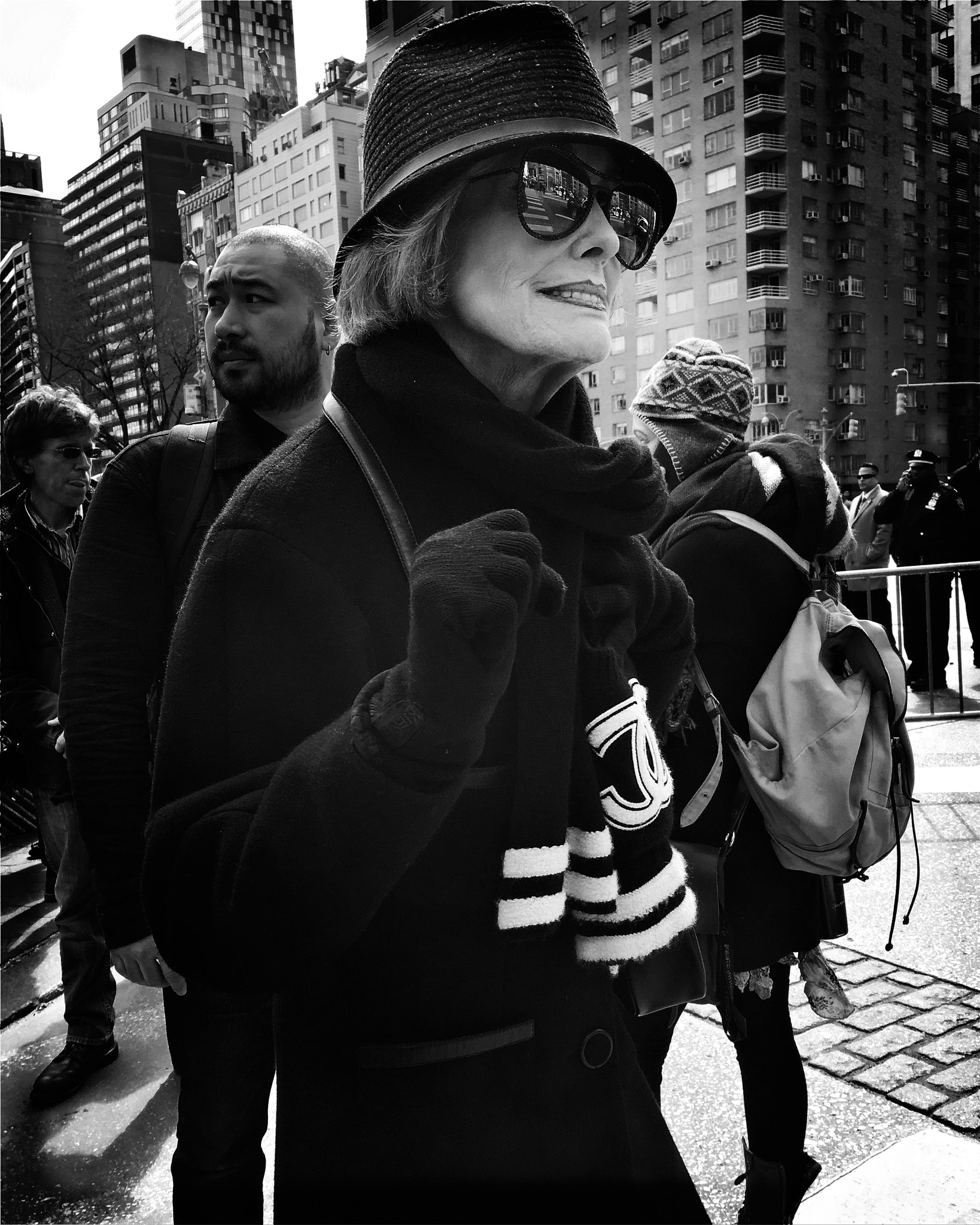 Hipstamatic 312 sample photo. Columbus circle nyc photography
