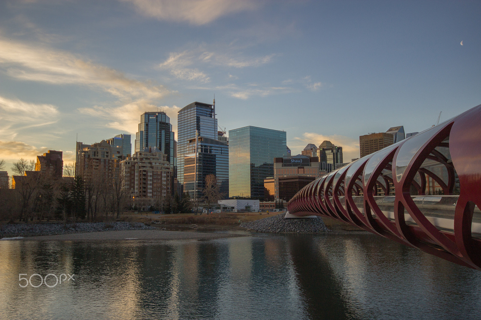 Sigma 10-20mm F4-5.6 EX DC HSM sample photo. Calgary peace bridge 2 photography