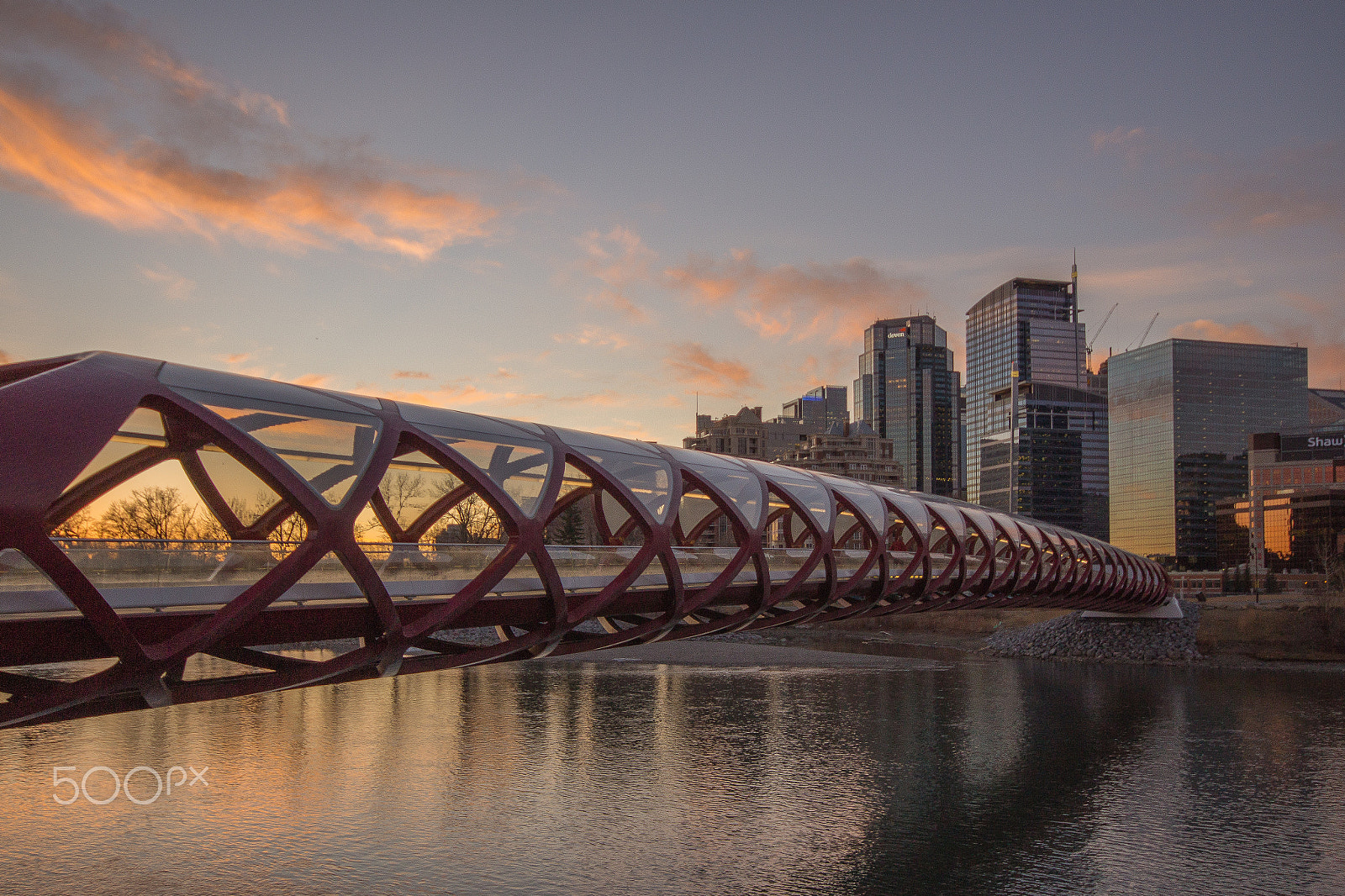 Sigma 10-20mm F4-5.6 EX DC HSM sample photo. Calgary peace bridge 3 photography