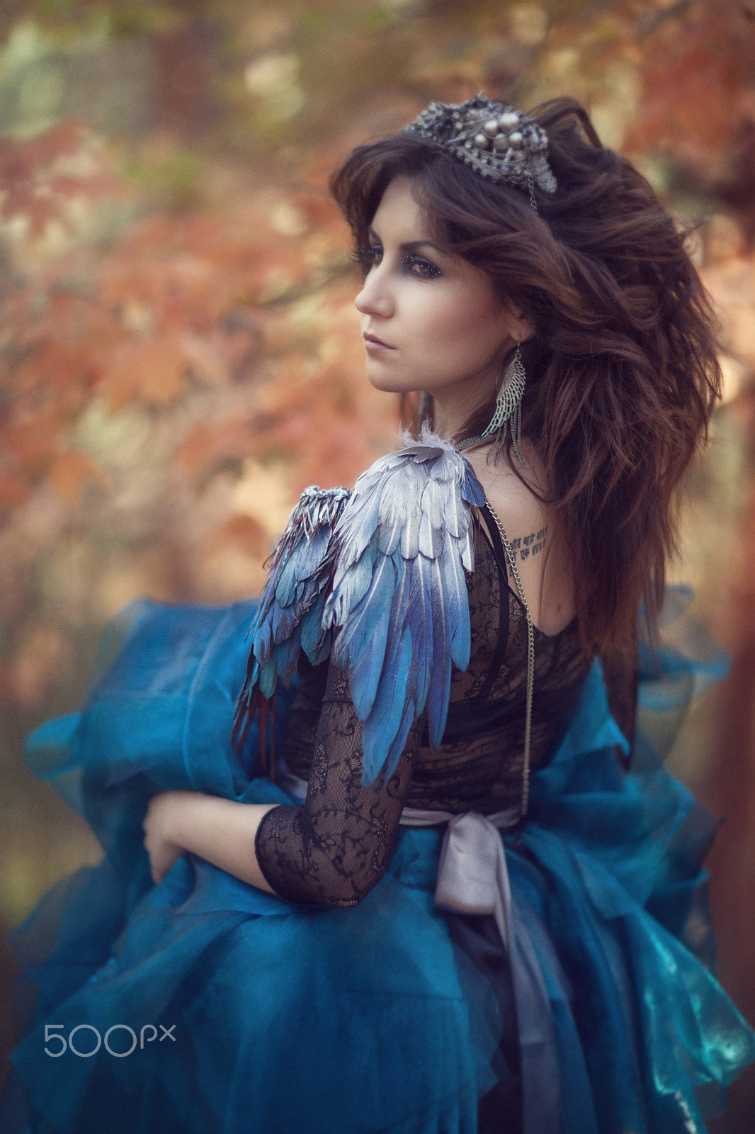 Canon EF 85mm F1.2 sample photo. Forest woman photography