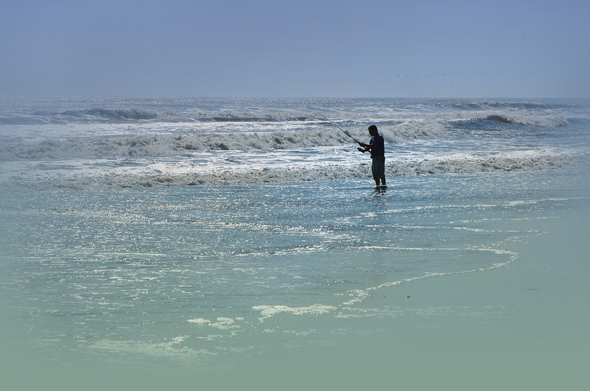 Fujifilm FinePix S1 Pro sample photo. Fishing at the banks photography