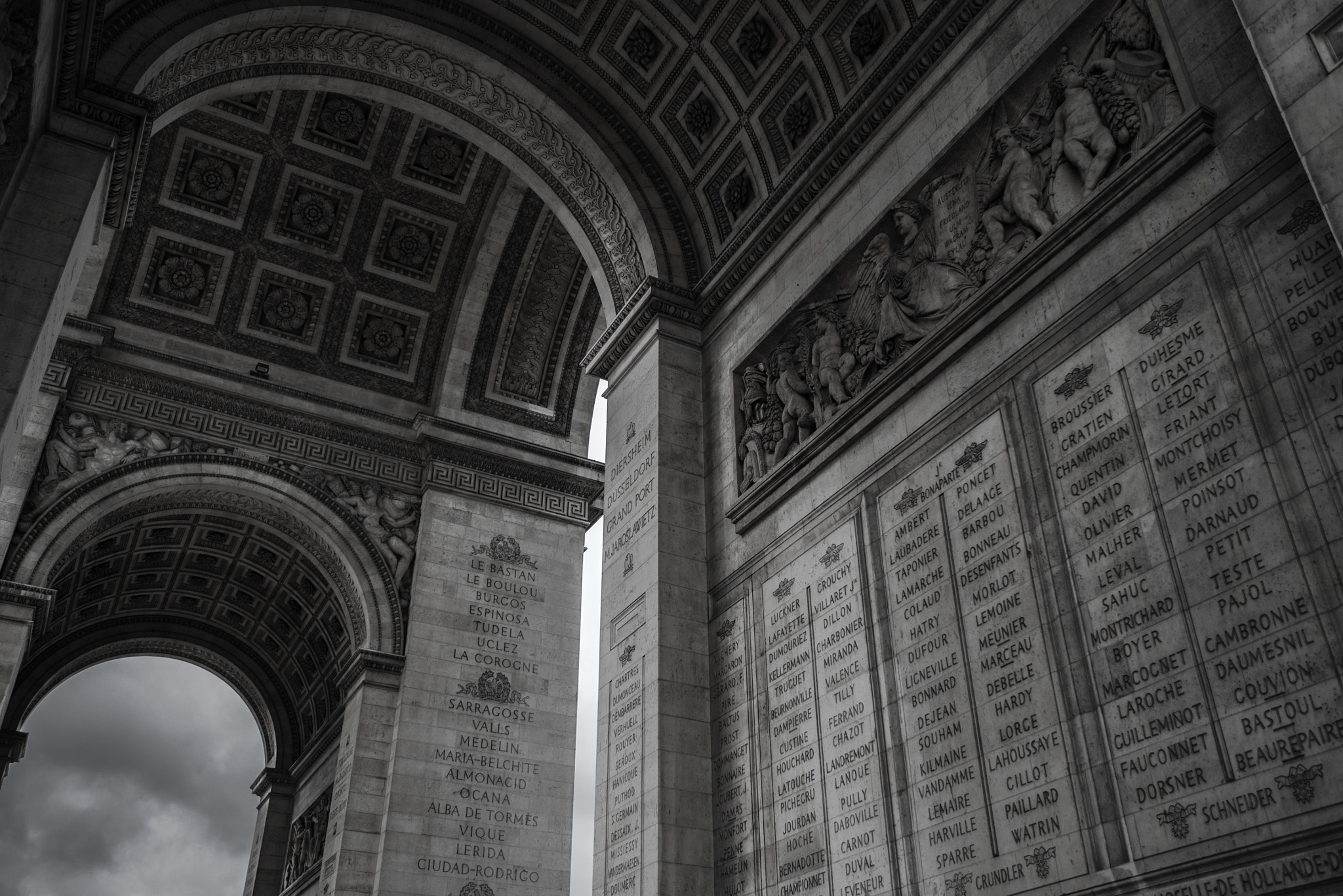 Panasonic Lumix DMC-GX7 + LEICA DG SUMMILUX 15/F1.7 sample photo. Arc de triomphe photography