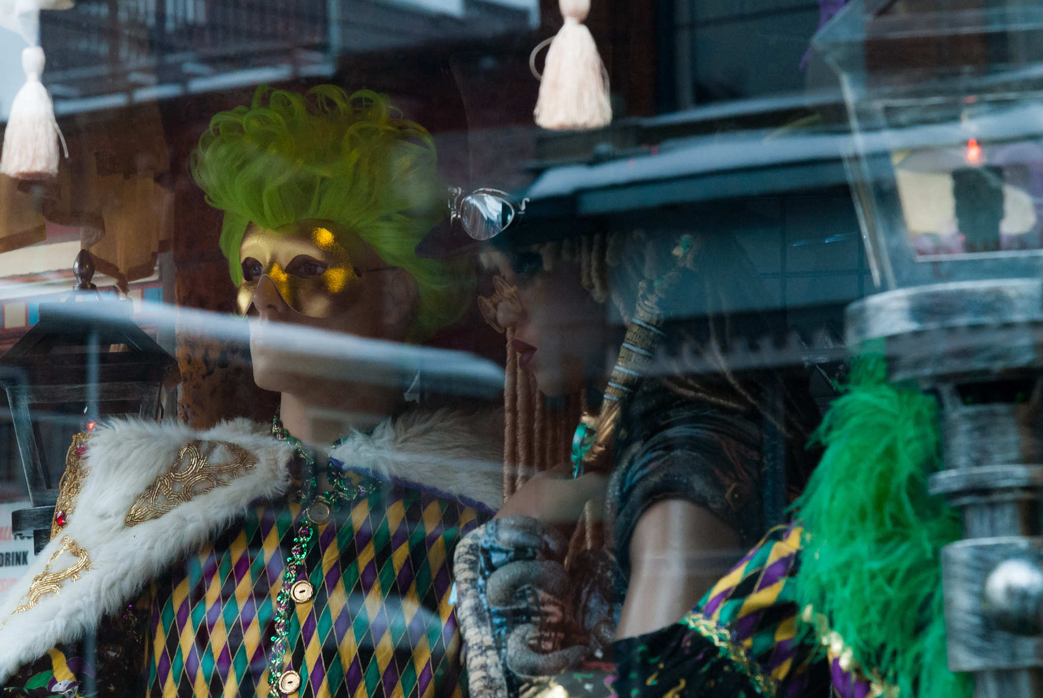 Nikon AF Nikkor 24-85mm F2.8-4D IF sample photo. Masquerading mannequins photography