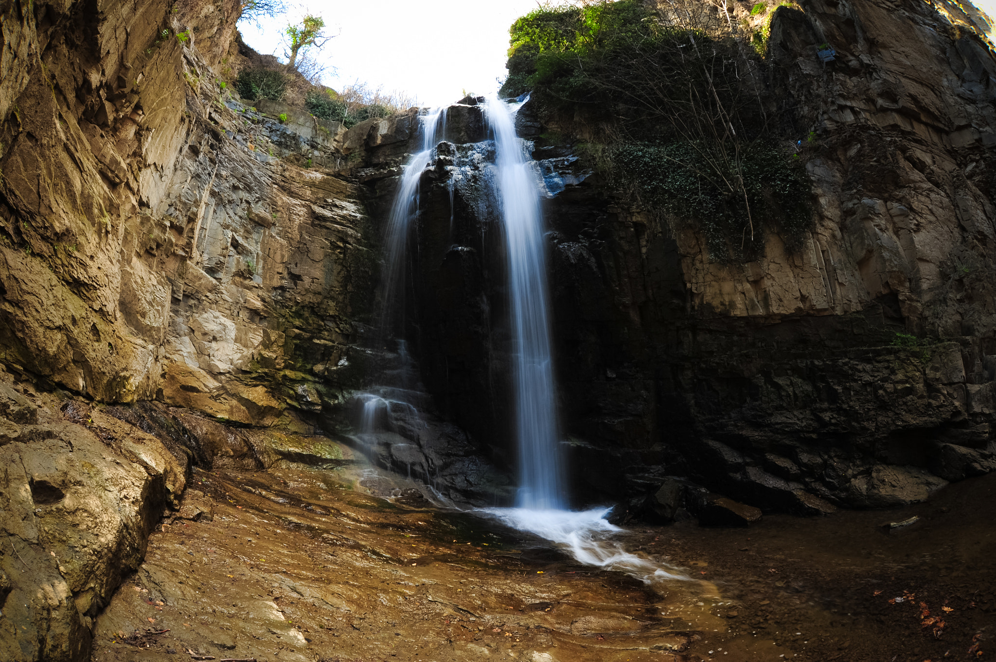 Nikon D700 + Sigma 15mm F2.8 EX DG Diagonal Fisheye sample photo. Waterfalls photography