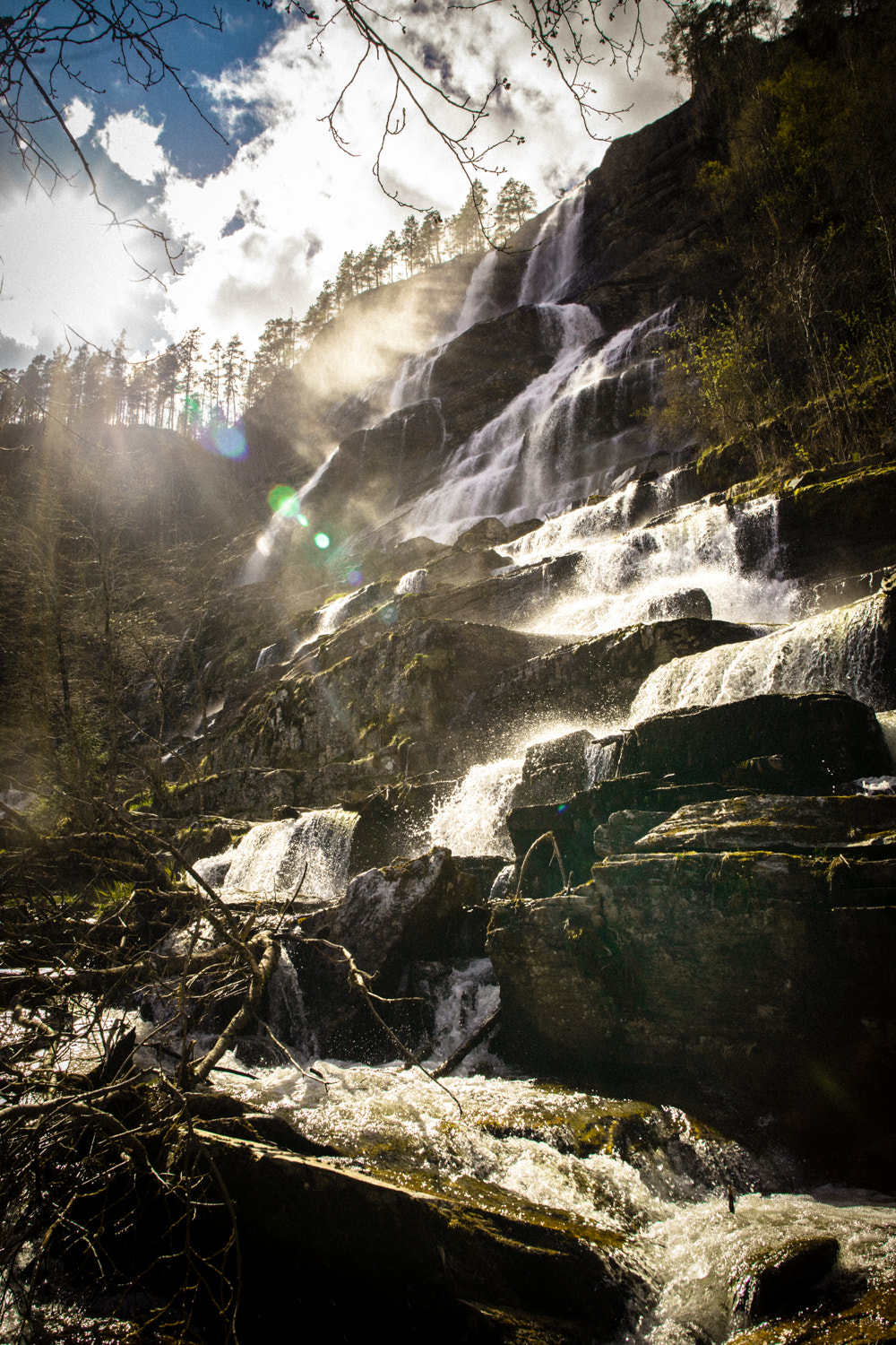 Canon EOS 5D Mark II + Sigma 28mm f/1.8 DG Macro EX sample photo. Tvindefossen photography