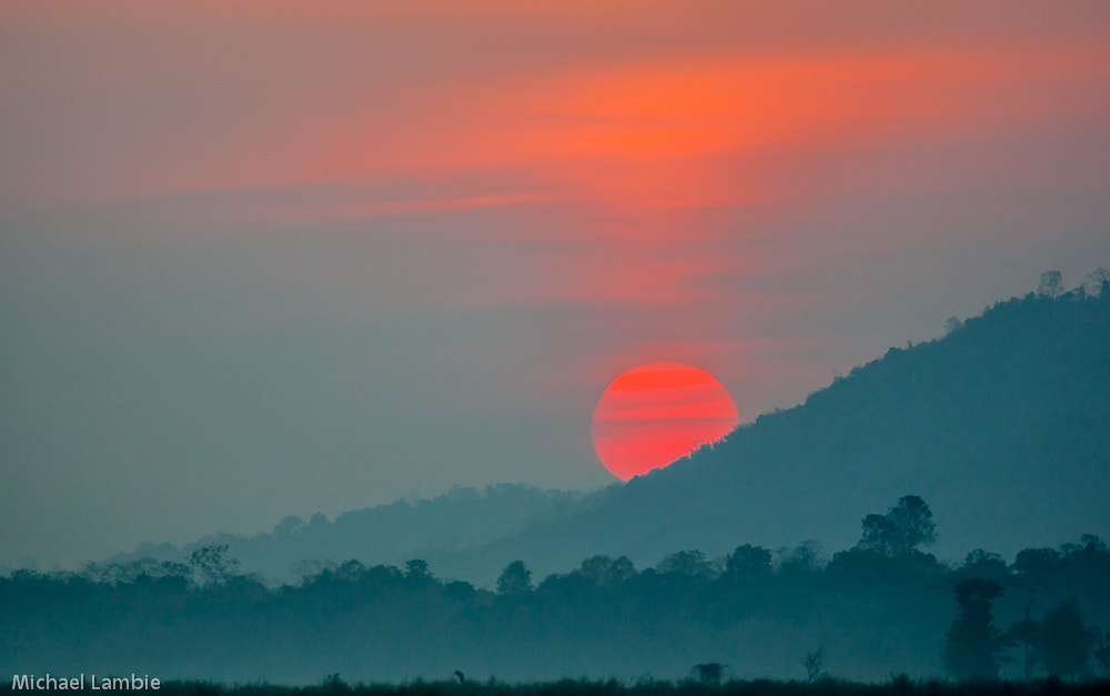 Canon EF 400mm F4.0 DO IS USM sample photo. Sunrise india photography