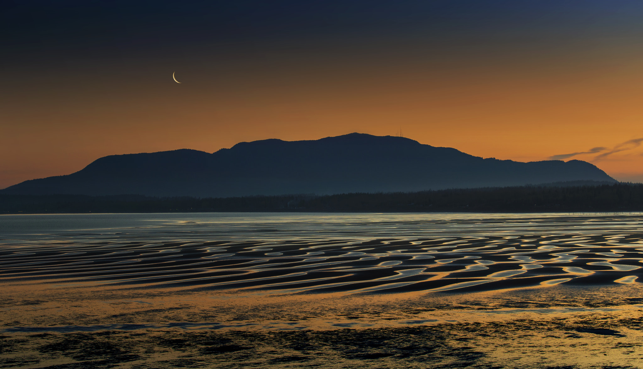 AF-S Zoom-Nikkor 80-200mm f/2.8D IF-ED sample photo. Tide flat photography
