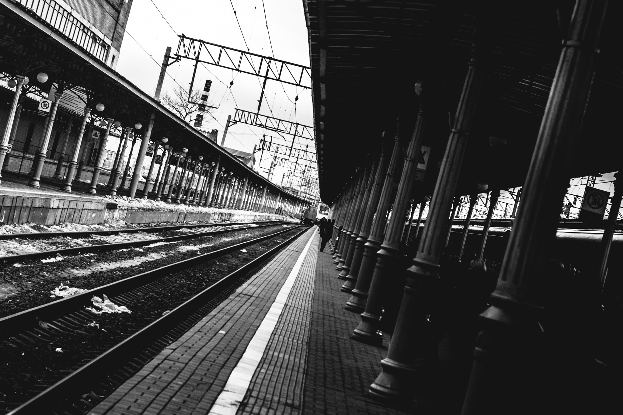 Sony Alpha DSLR-A500 + Sony 50mm F1.4 sample photo. The railroad photography