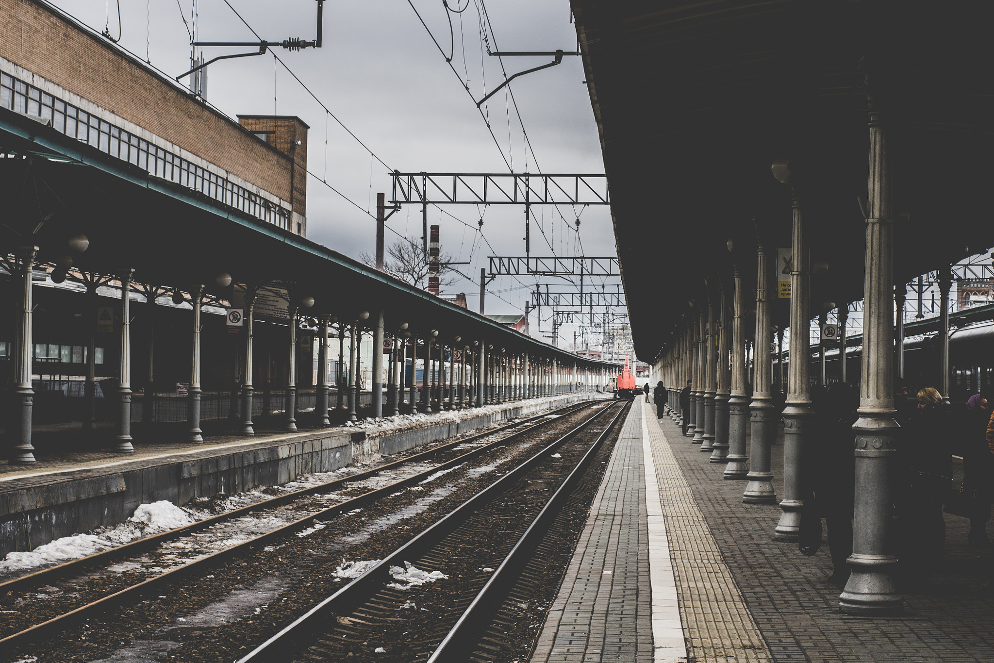 Sony Alpha DSLR-A500 + Sony 50mm F1.4 sample photo. The railroad 2 photography