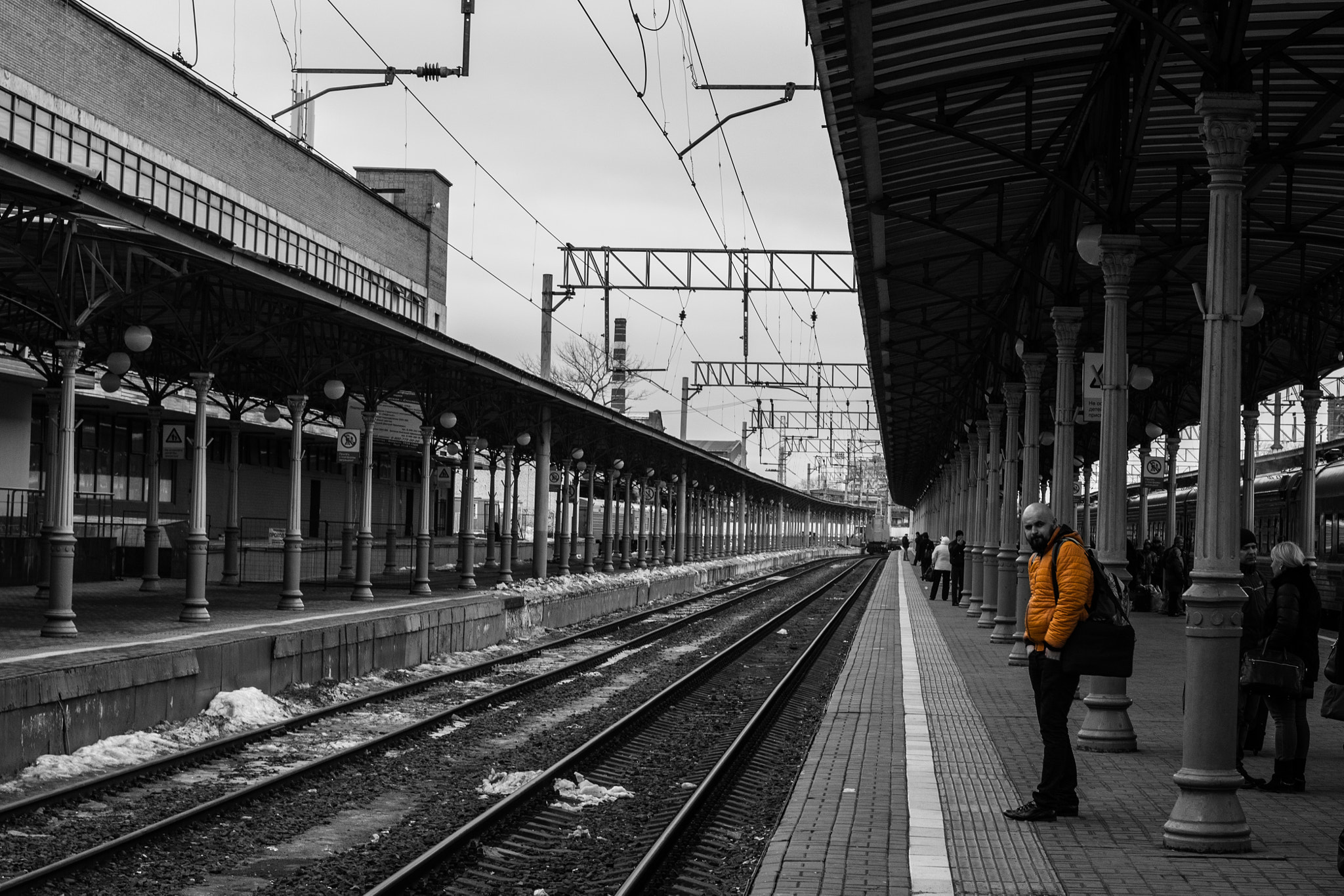 Sony Alpha DSLR-A500 + Sony 50mm F1.4 sample photo. The railroad photography