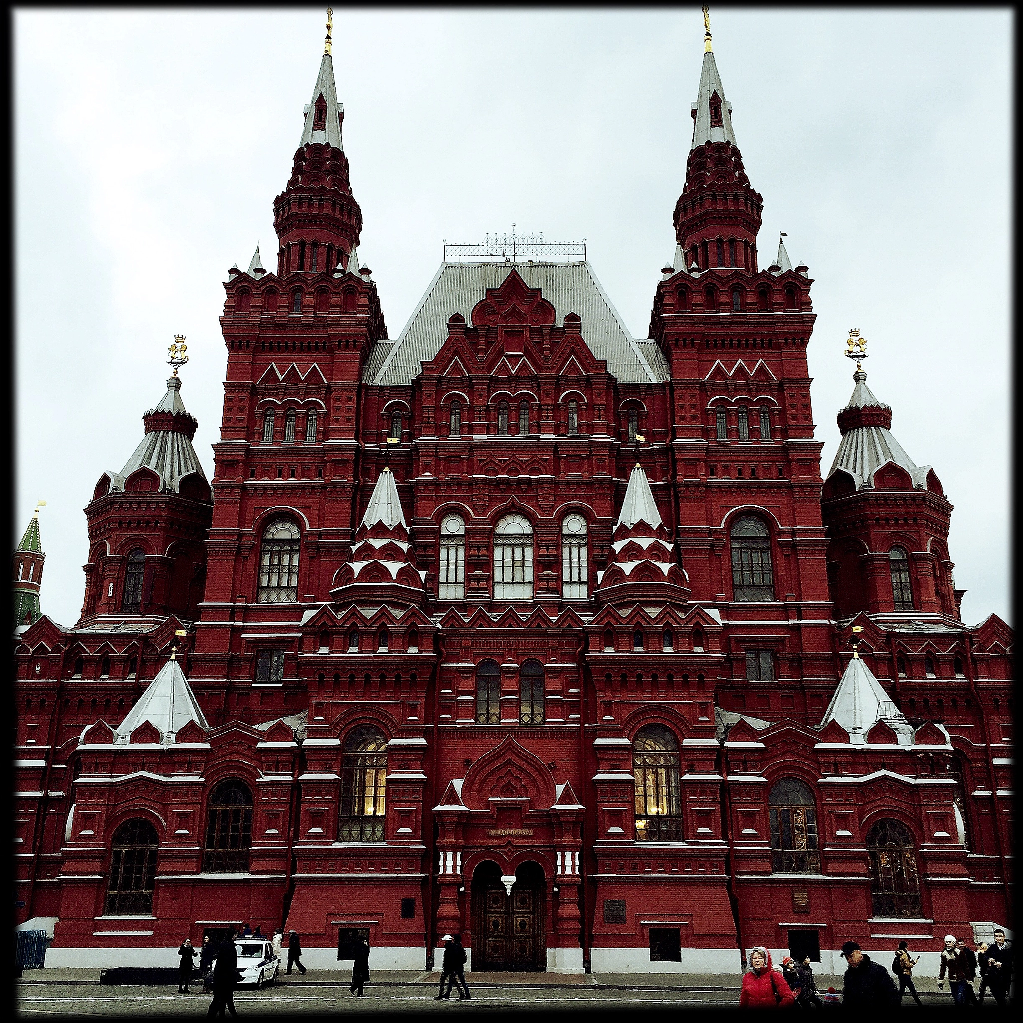 Hipstamatic 280 sample photo. Moscow photography