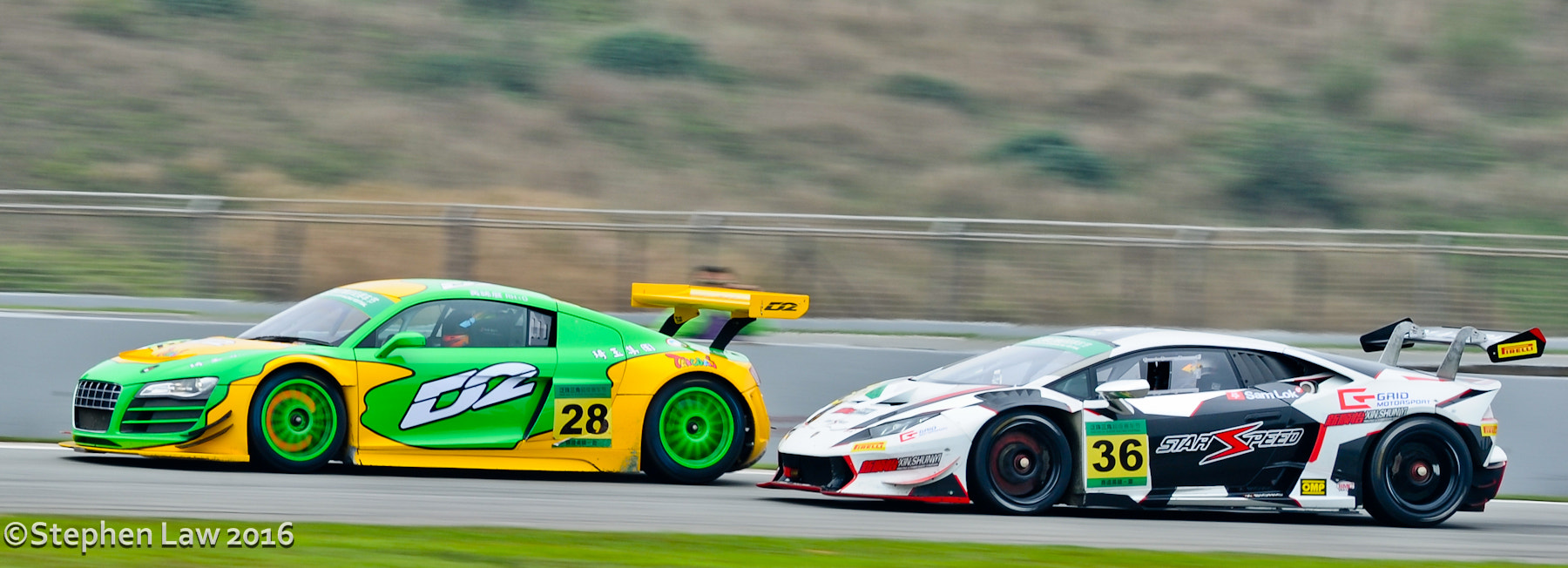 AF-S Nikkor 300mm f/2.8D IF-ED II sample photo. Pan delta super racing at zhuhai zic circuit photography