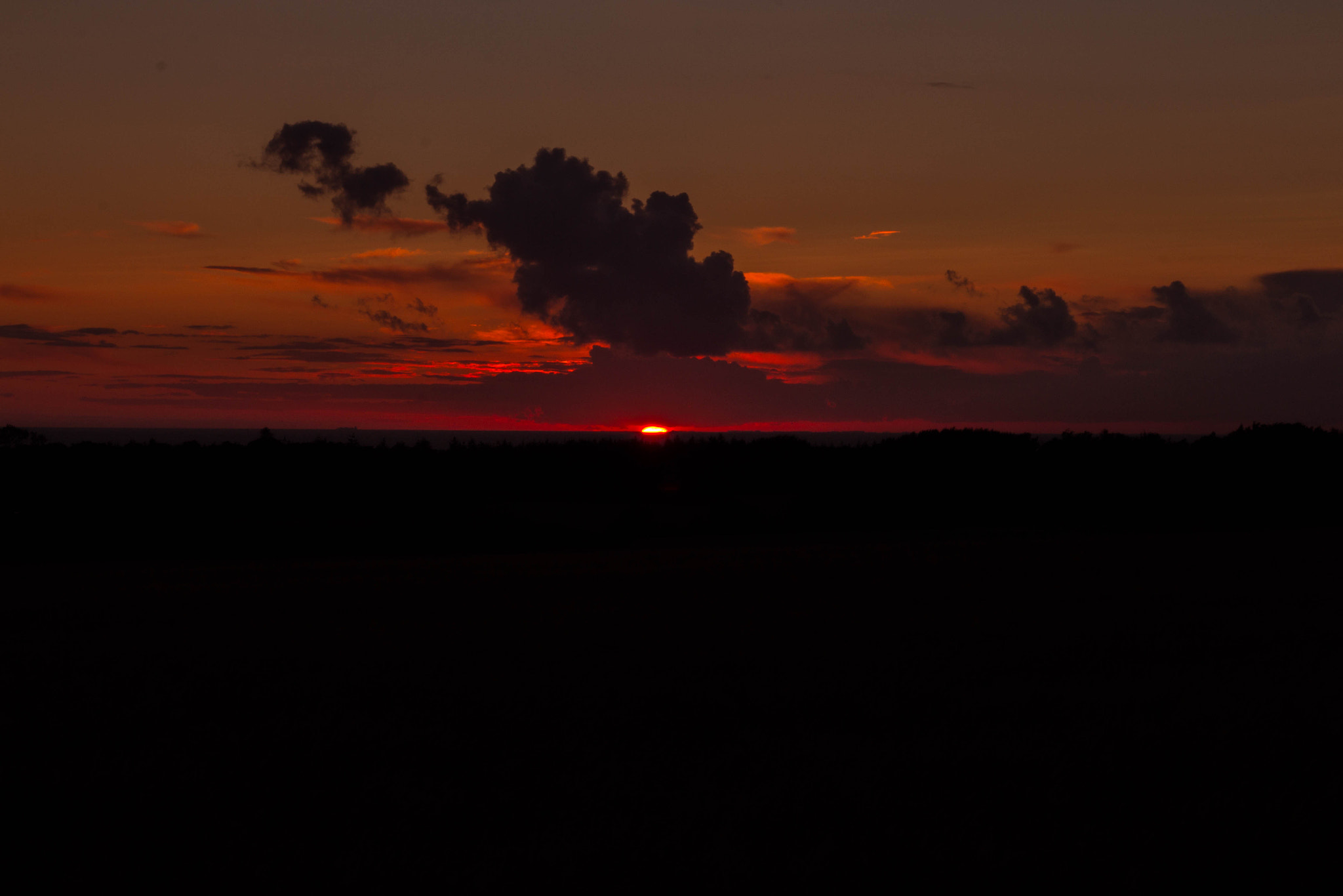 Sigma 24-60mm f/2.8 EX DG sample photo. Sunset @ bornholm 2015 photography