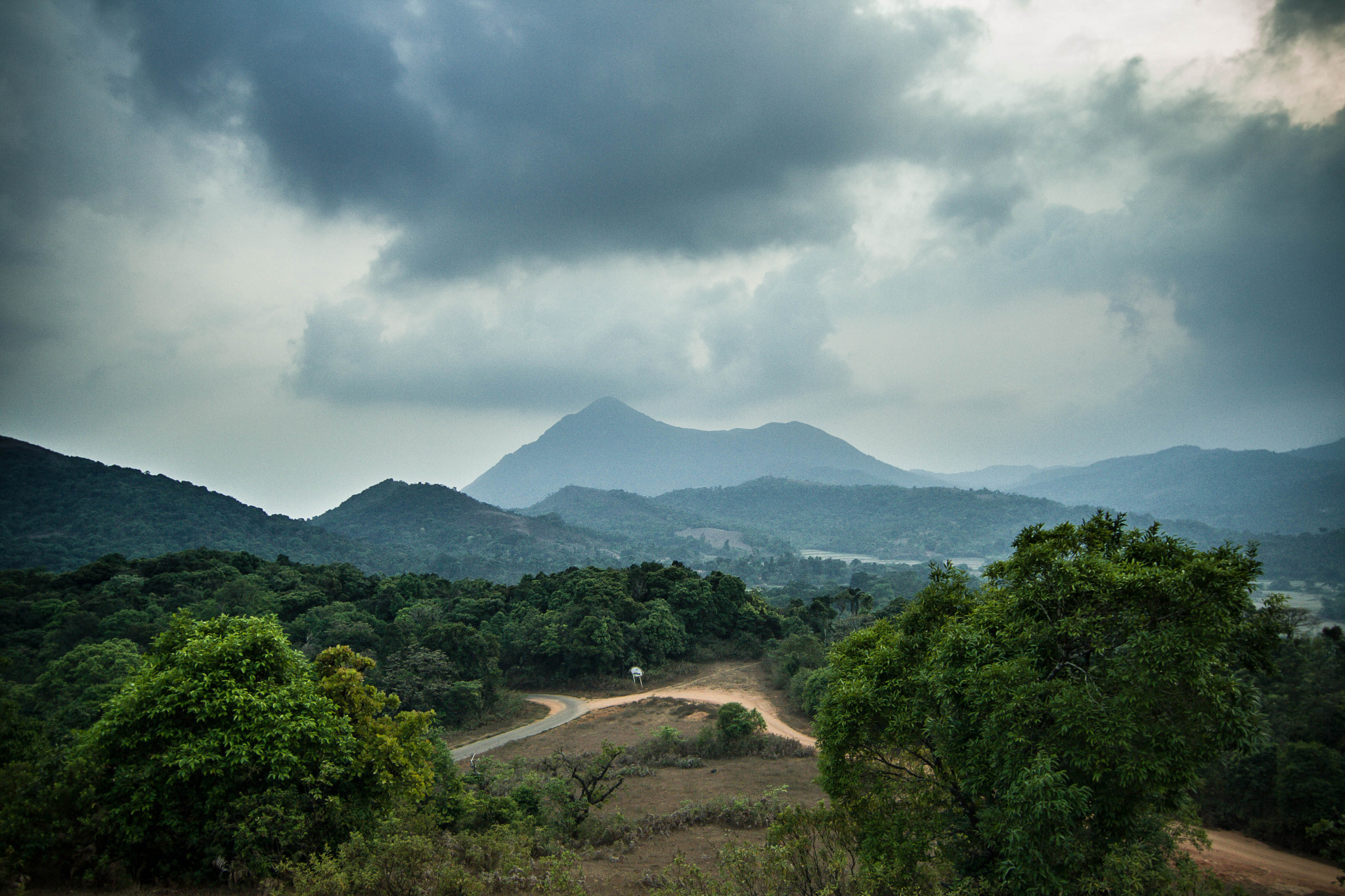 Canon EOS 1000D (EOS Digital Rebel XS / EOS Kiss F) sample photo. Mountain of western ghat photography