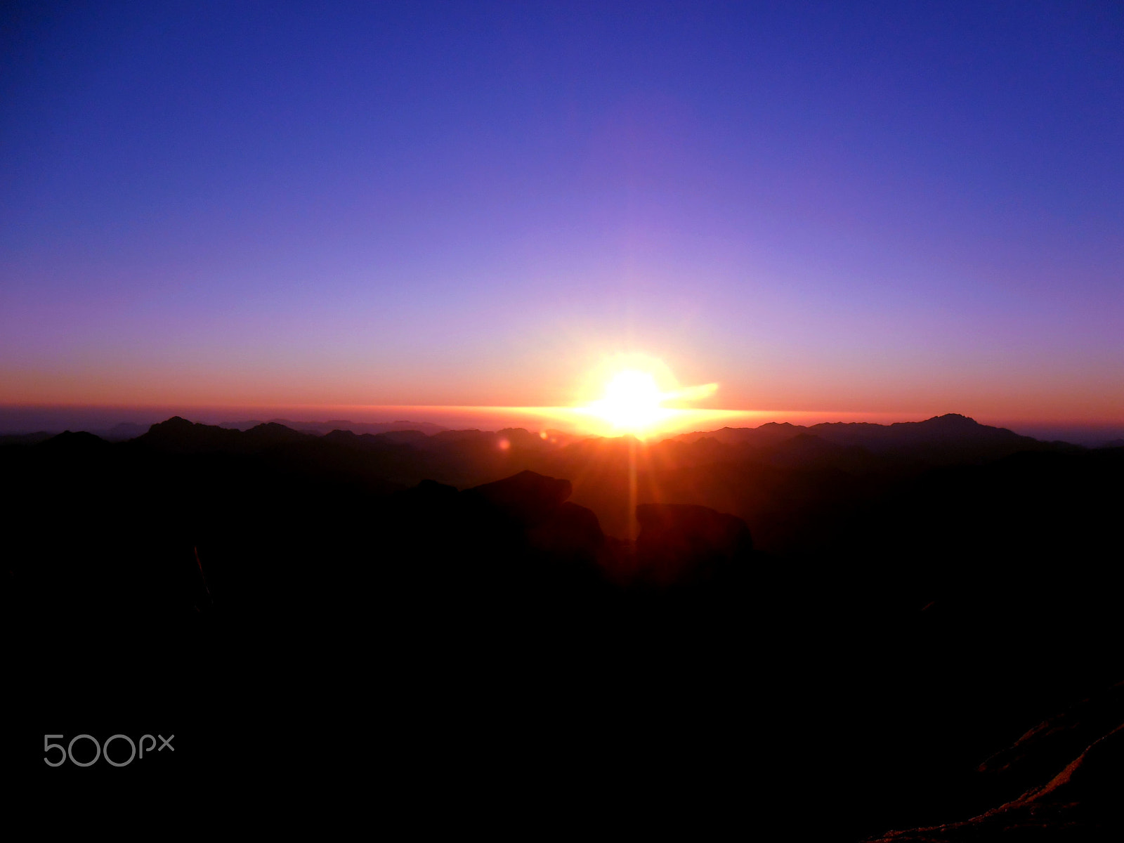 Samsung ES80/ ES81 sample photo. Sunrise from the top of mount moses photography
