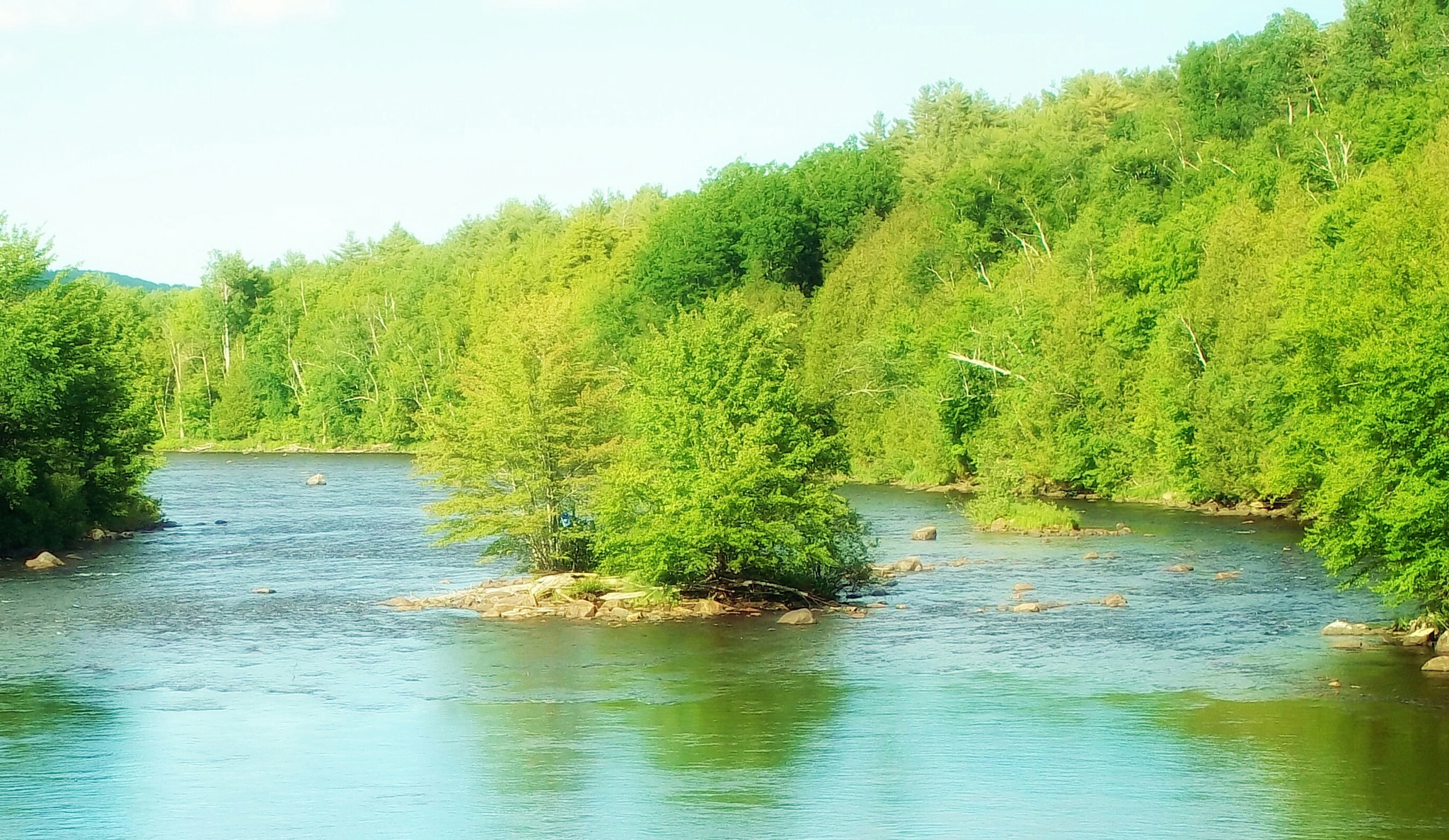 Kodak EASYSHARE M530 DIGITAL CAMERA sample photo. Along the saranac river photography