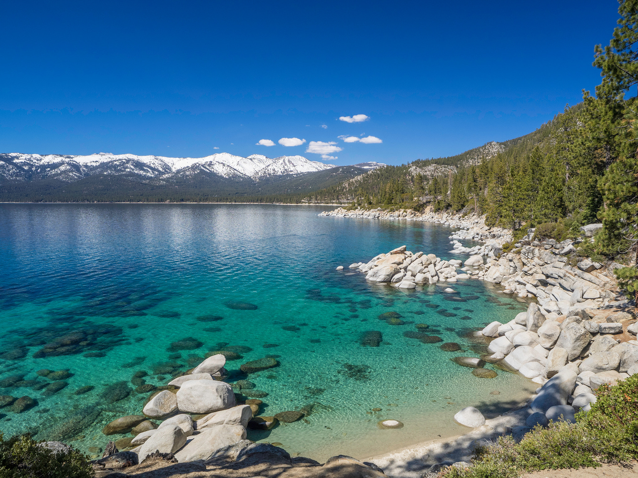 Olympus Zuiko Digital ED 12-60mm F2.8-4.0 SWD sample photo. Lake tahoe spring photography