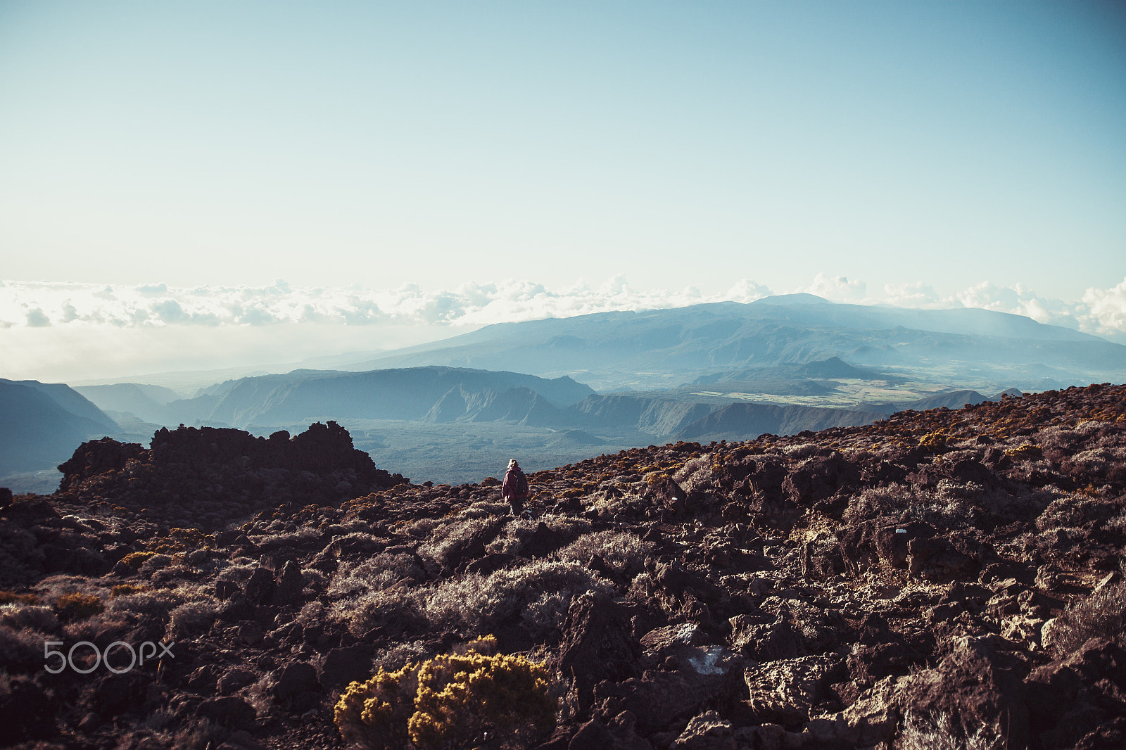 Sigma 18-35mm f/1.8 DC HSM sample photo. Descending the piton des neiges photography