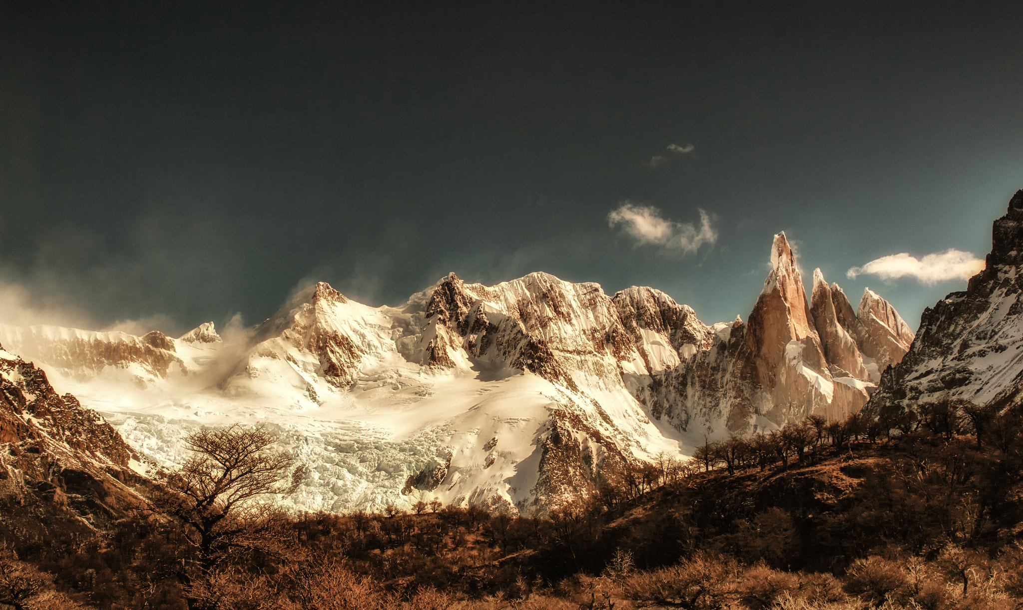 Canon EF 28-105mm f/3.5-4.5 USM sample photo. Cordón del cerro torre photography
