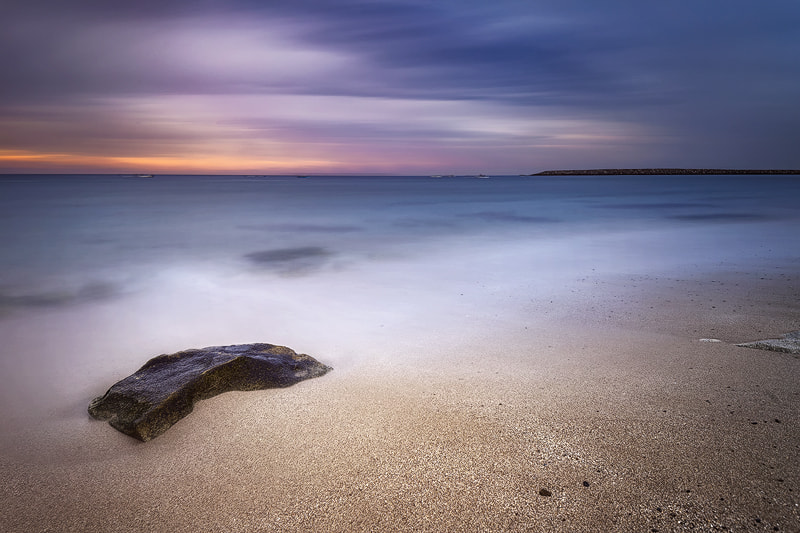 Canon TS-E 24.0mm f/3.5 L II sample photo. Sunrise at al aqah beach - fujairah photography