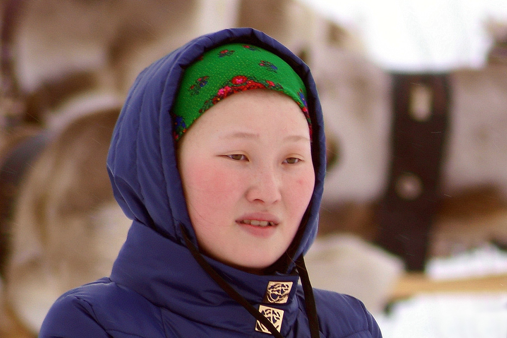 Sony DT 55-200mm F4-5.6 SAM sample photo. Khanty girl photography