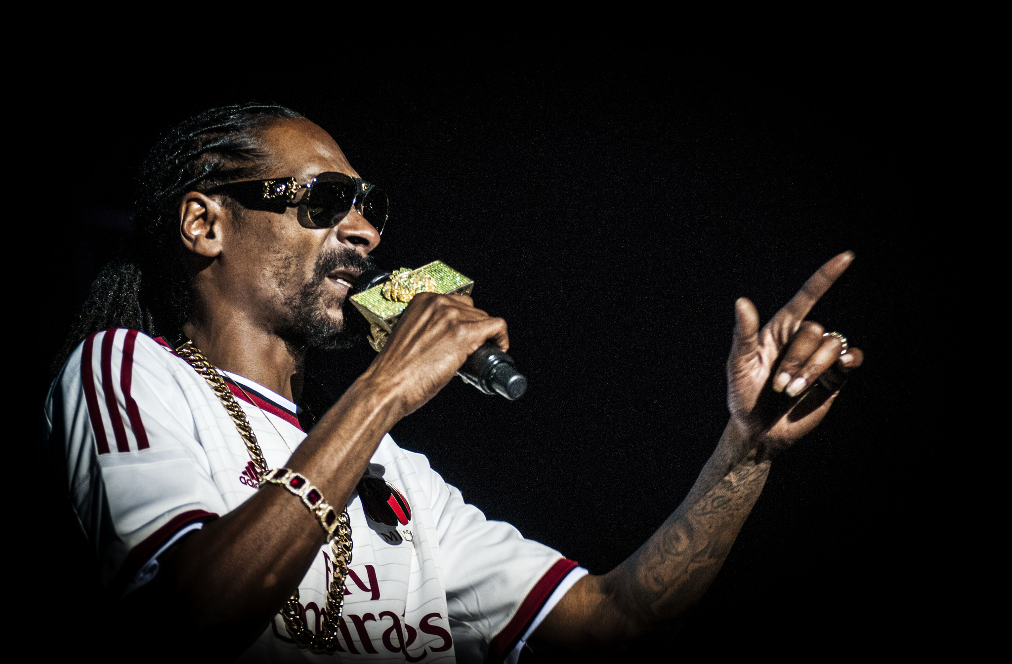 AF Zoom-Nikkor 80-200mm f/2.8 ED sample photo. Snoop dogg live concert in lucca photography