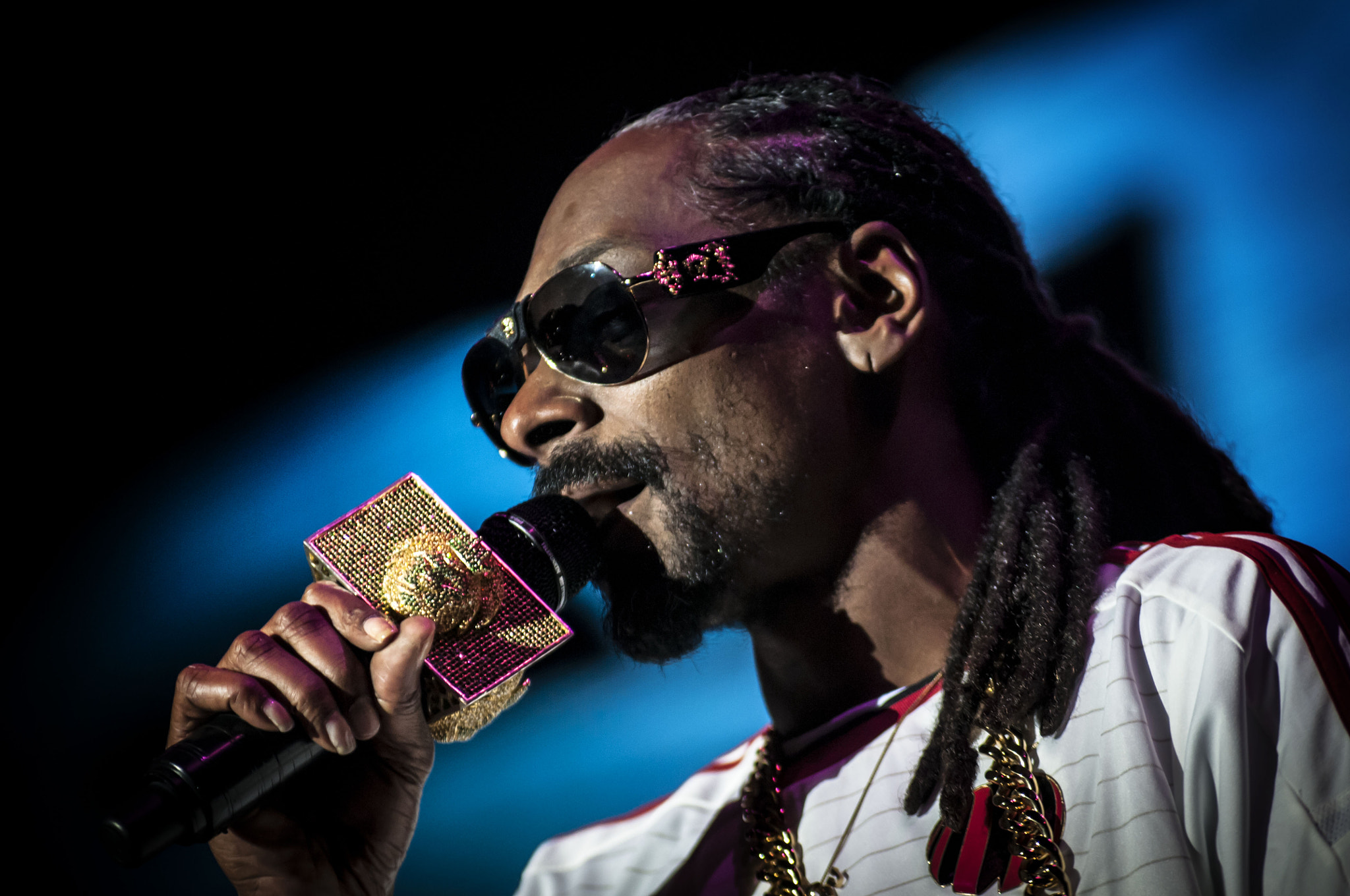 AF Zoom-Nikkor 80-200mm f/2.8 ED sample photo. Snoop dogg live concert in lucca photography