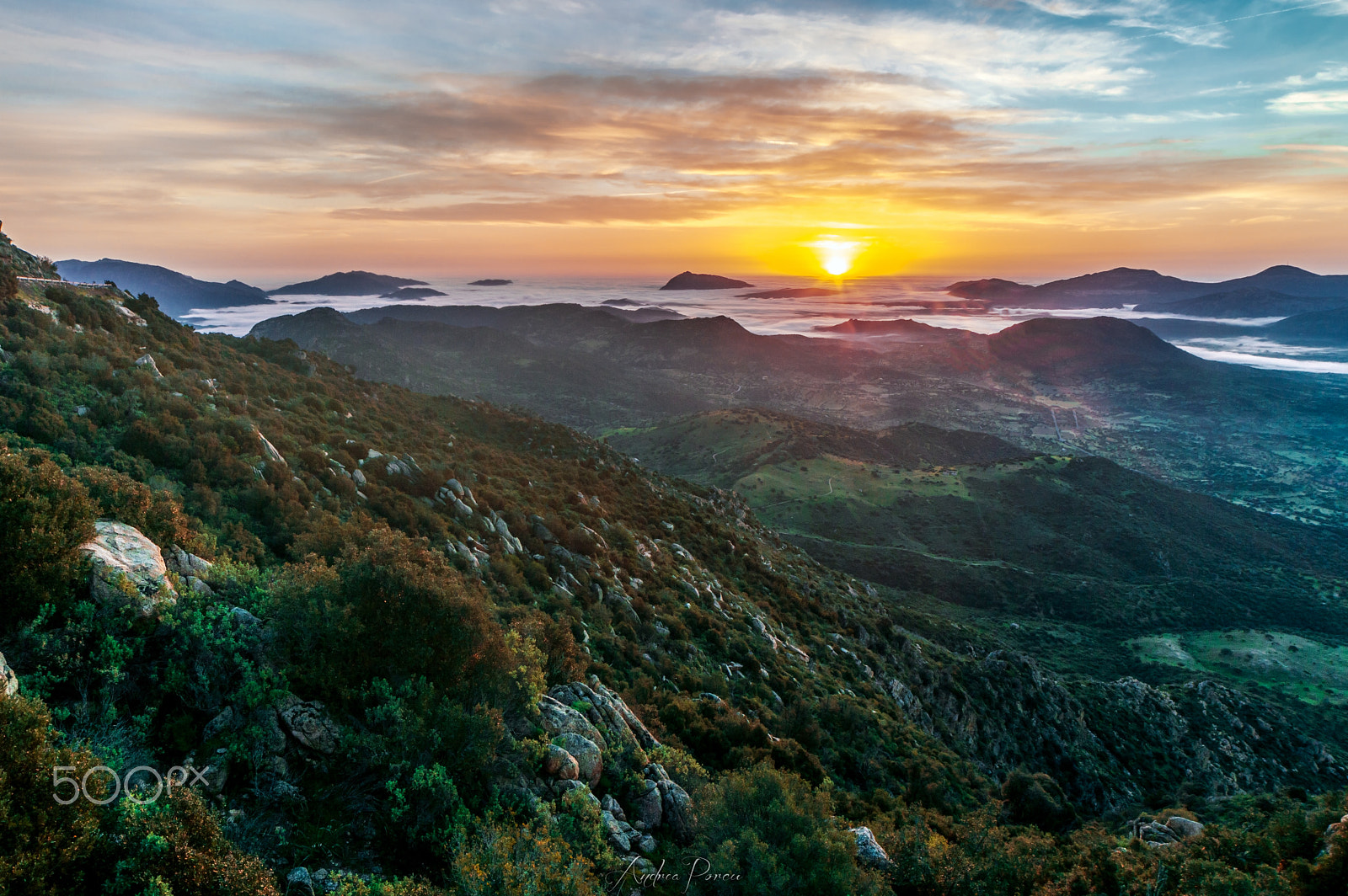 Samyang 14mm F2.8 ED AS IF UMC sample photo. Sunrise in the green photography