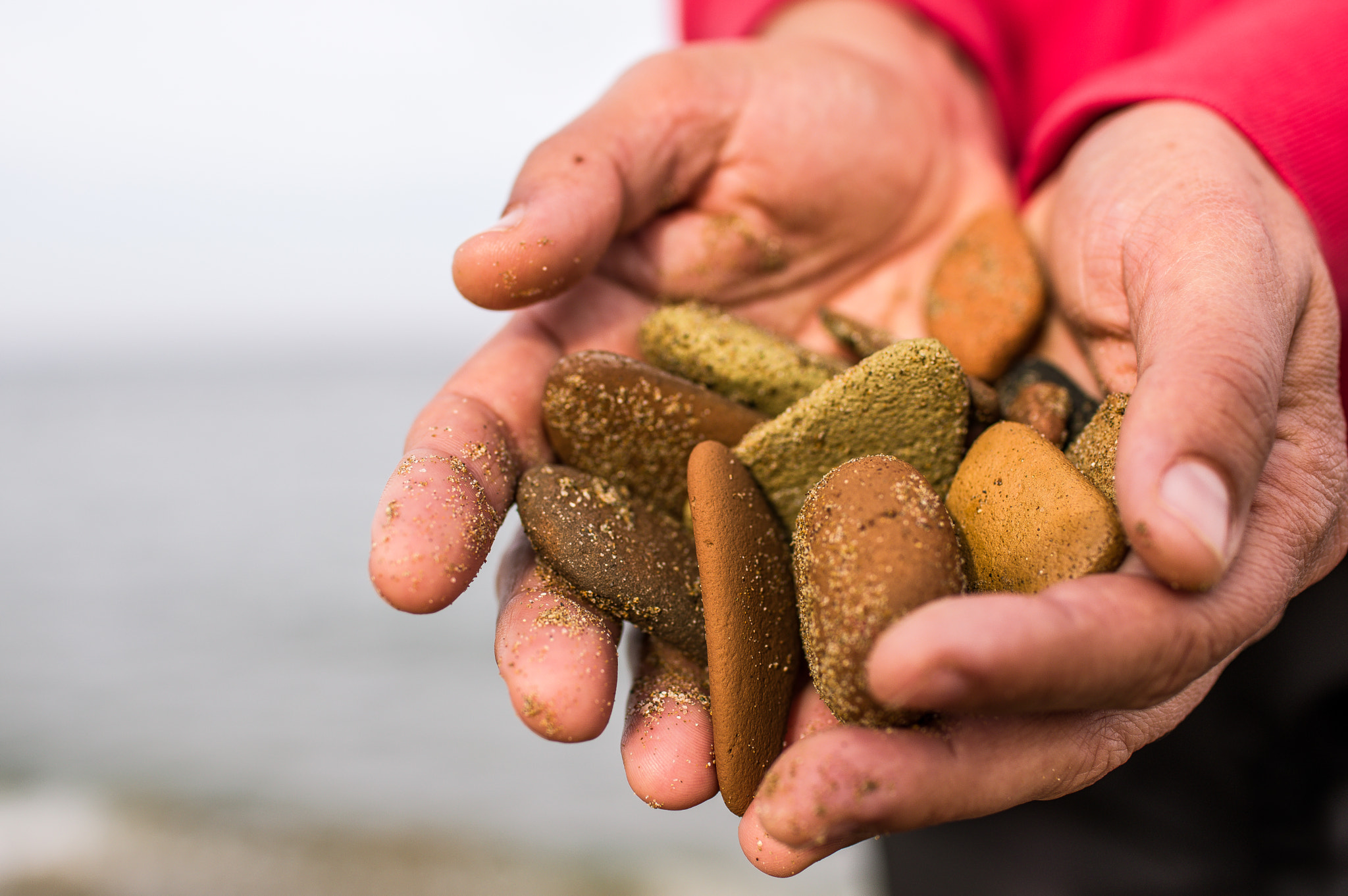 Sigma 30mm F1.4 EX DC HSM sample photo. Beach stones photography