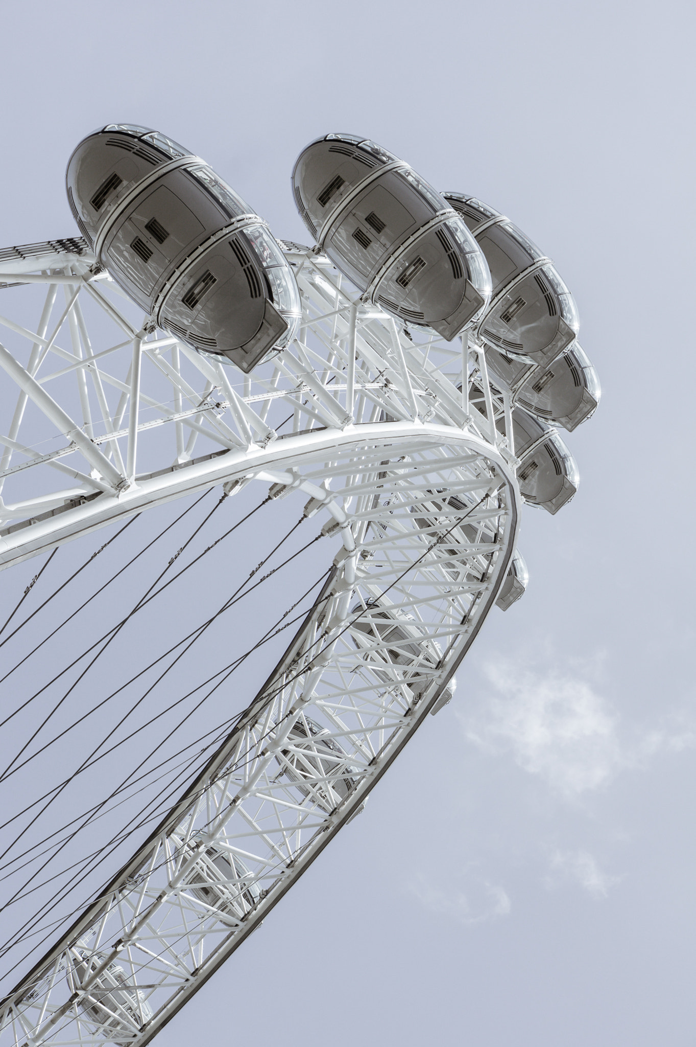 Sony Alpha NEX-5 + E 50mm F1.8 OSS sample photo. London eye photography