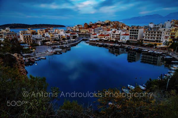 St. Nikolaos + Lake by Antonis Androulakis on 500px.com