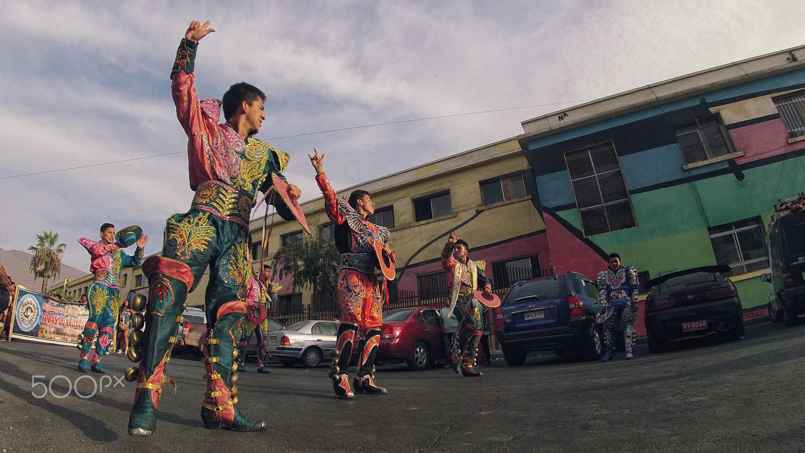 GoPro Hero3-Silver Edition sample photo. Folk parade iquique - chile photography