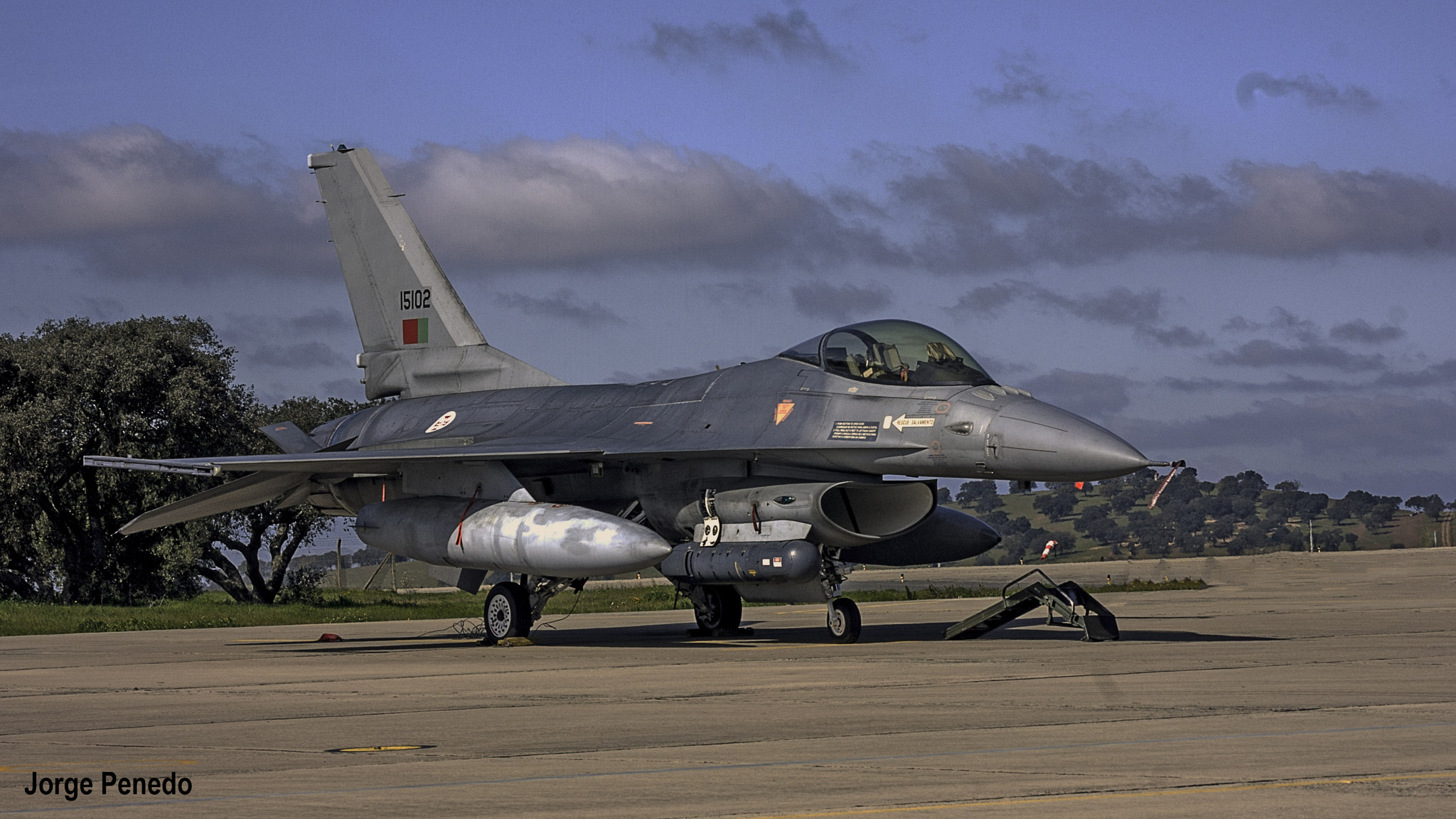 Sony Alpha DSLR-A390 + Sigma 30mm F1.4 EX DC HSM sample photo. Lockheed martin f-16 am fighting falcon photography