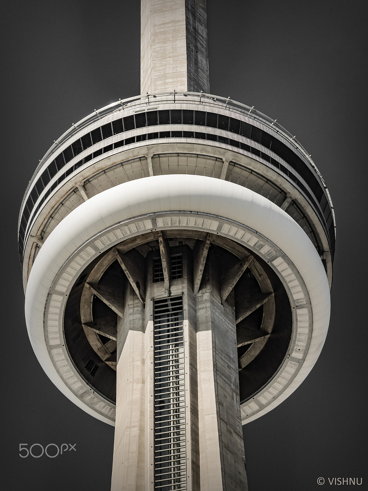 Panasonic Lumix DMC-GH4 sample photo. Cn tower photography