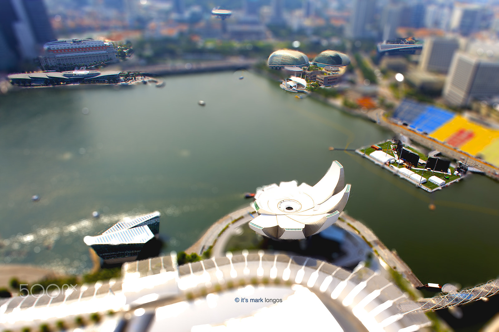 Canon TS-E 24mm f/3.5L sample photo. On top of marina bay photography