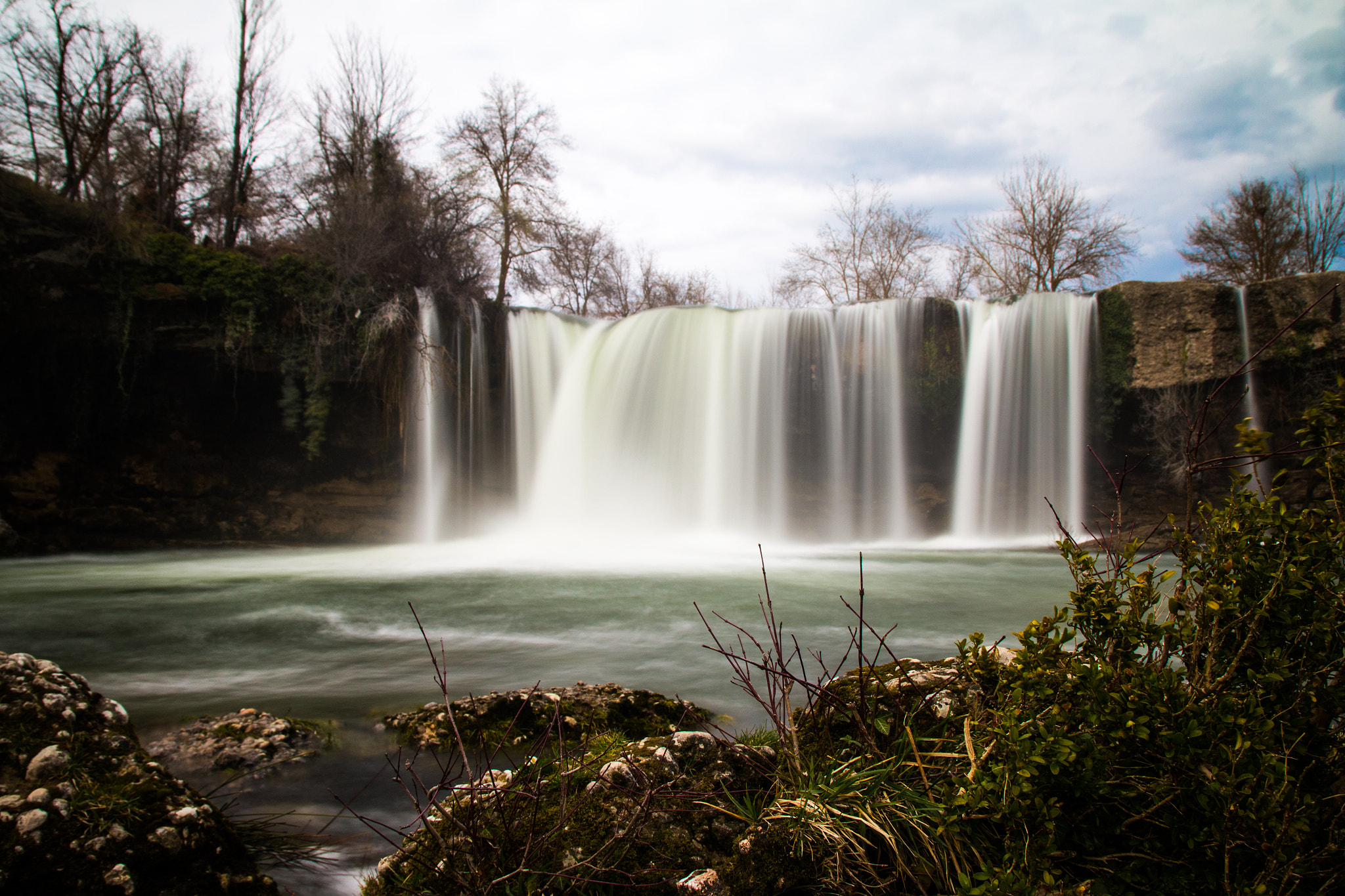 Canon EOS 70D + Canon EF 500mm F4L IS USM sample photo. Waterfall photography