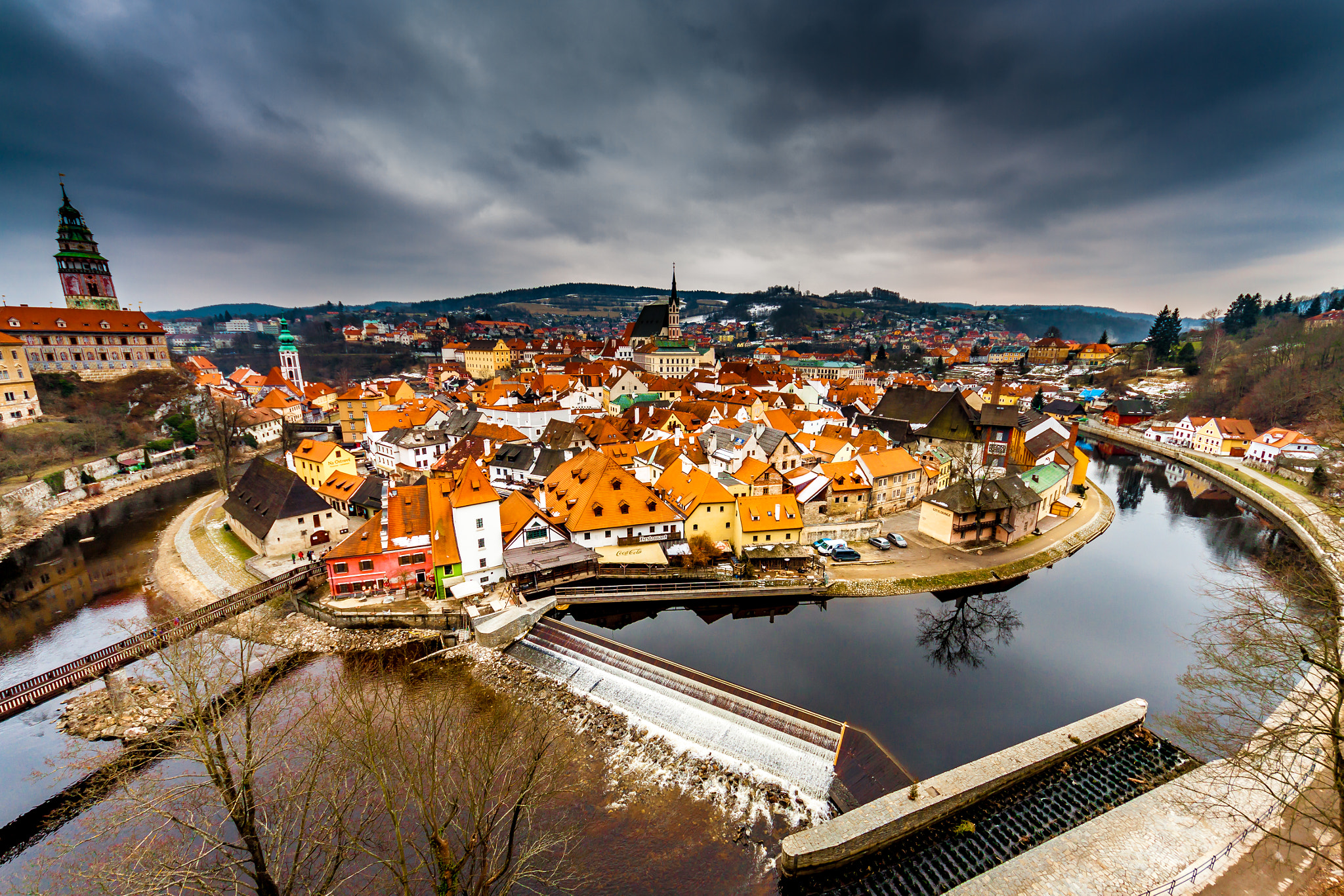 Sigma 8-16mm F4.5-5.6 DC HSM sample photo. Cesky krumlov, czech republic photography