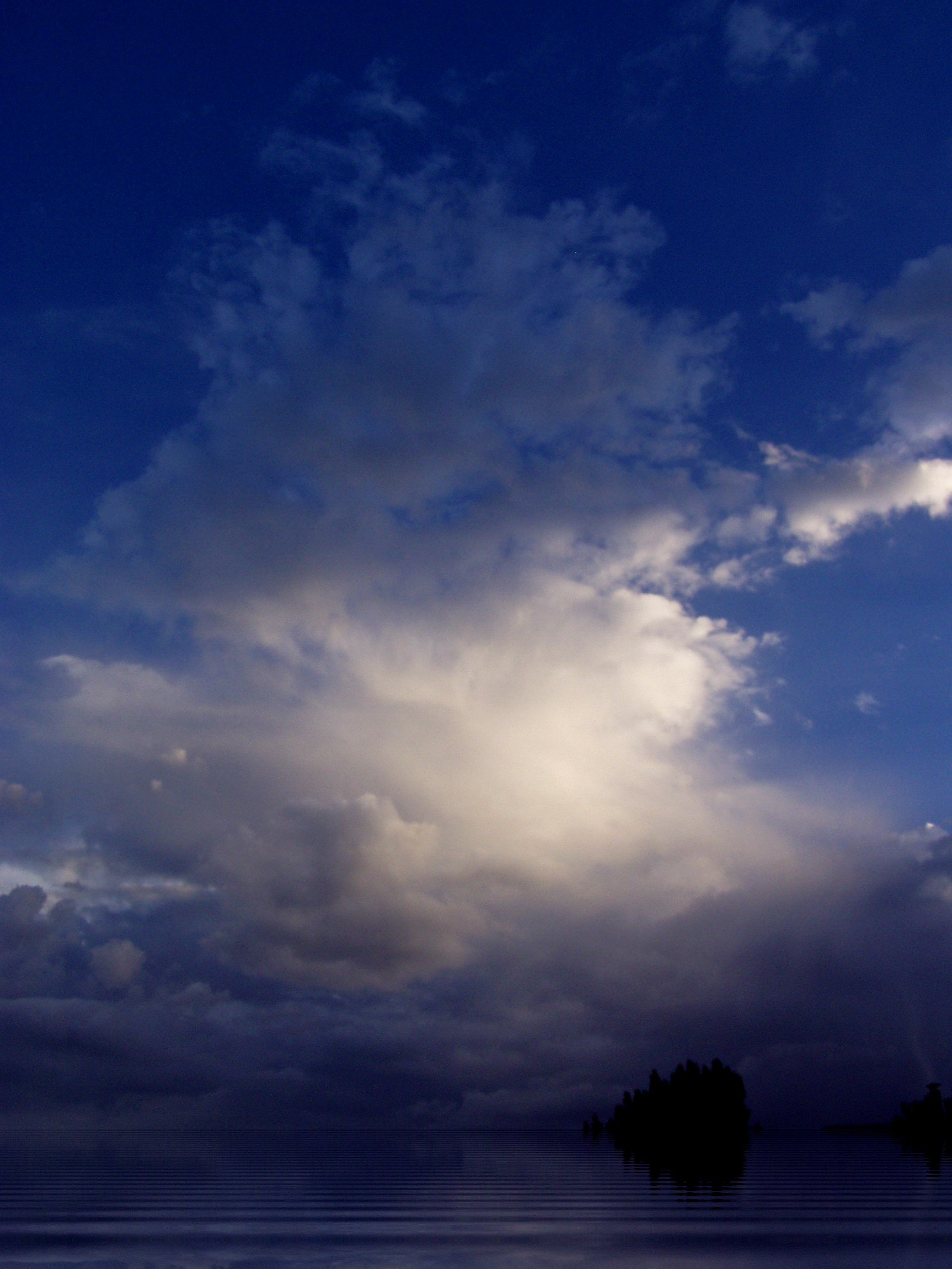 Olympus C720UZ sample photo. Sunset cloud study 1 photography