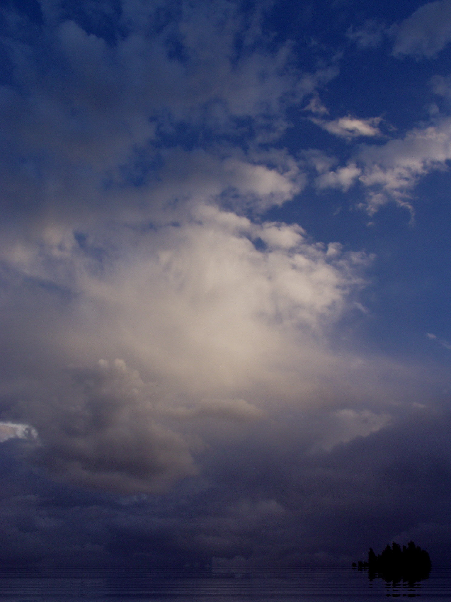 Olympus C720UZ sample photo. Sunset cloud study 4 photography