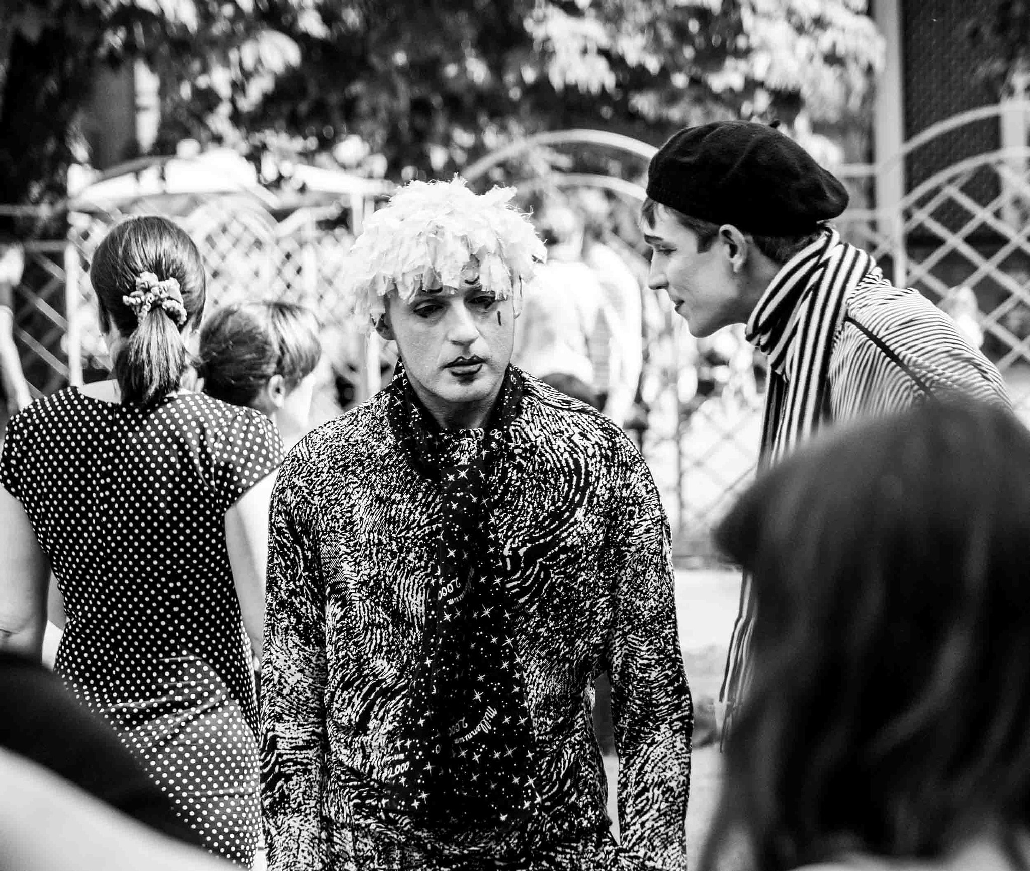 Sony Alpha DSLR-A380 sample photo. Clown photography
