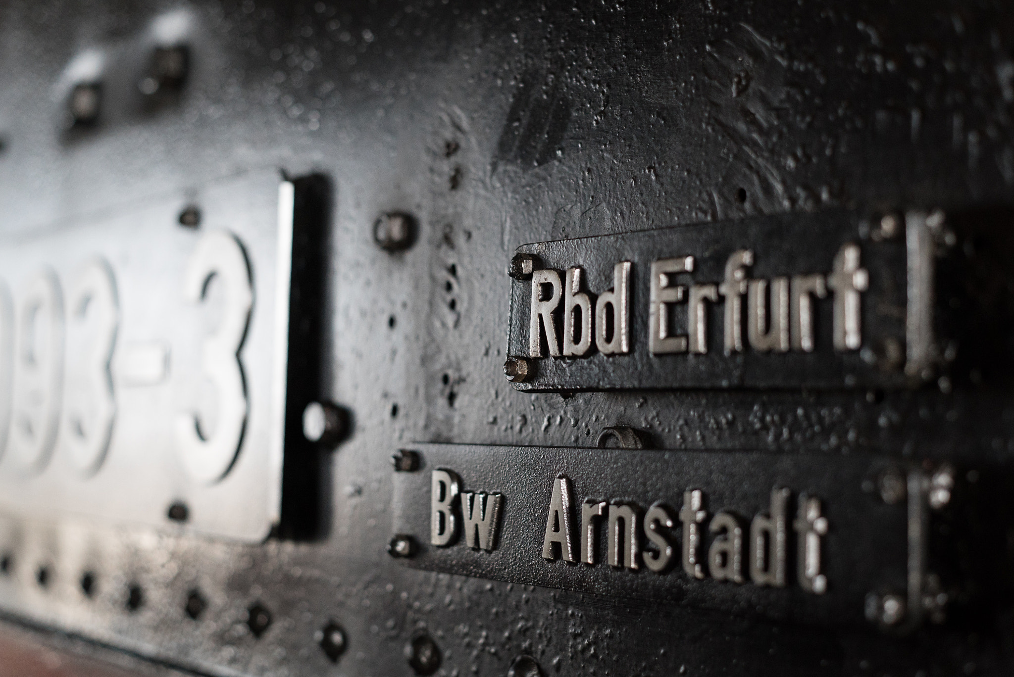 E 50mm F2 sample photo. Detail steam train photography