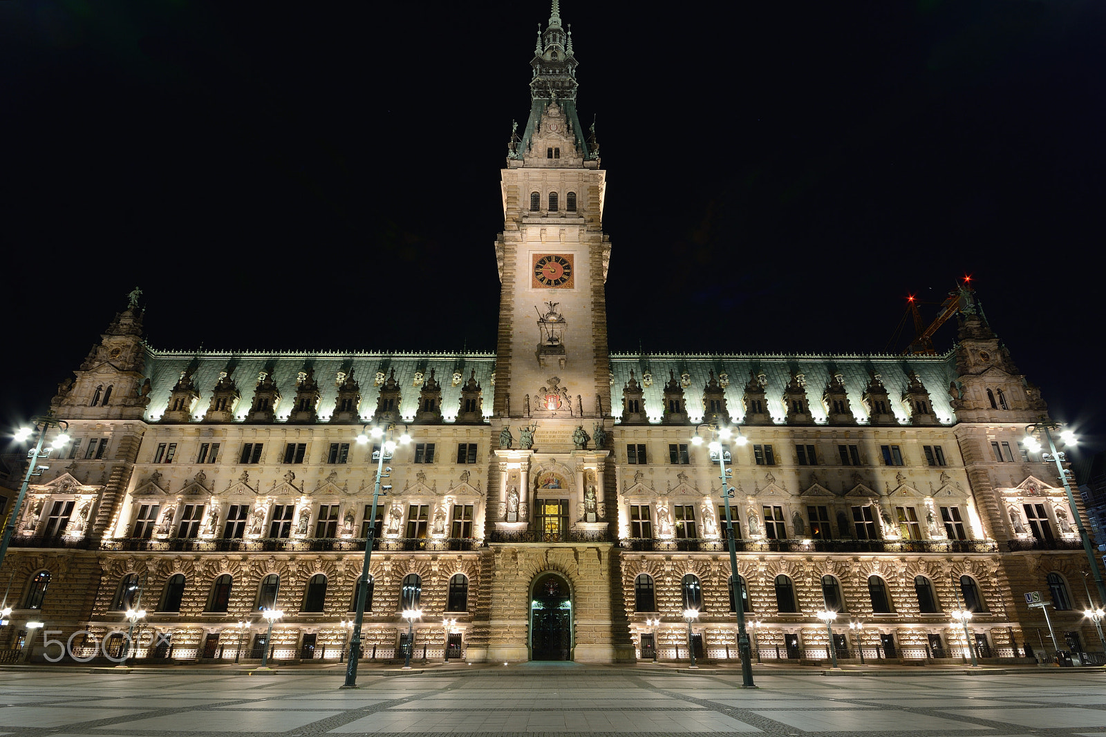Sigma 12-24mm F4.5-5.6 II DG HSM sample photo. Hamburger rathaus photography