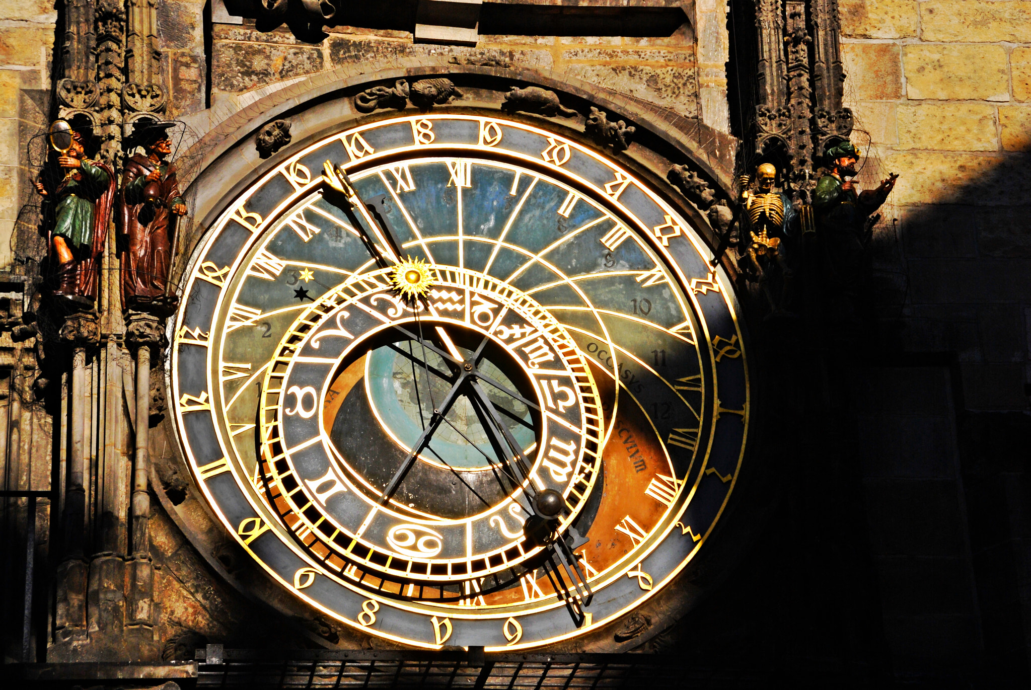 Nikon D60 sample photo. Orologio astronomico a praga photography