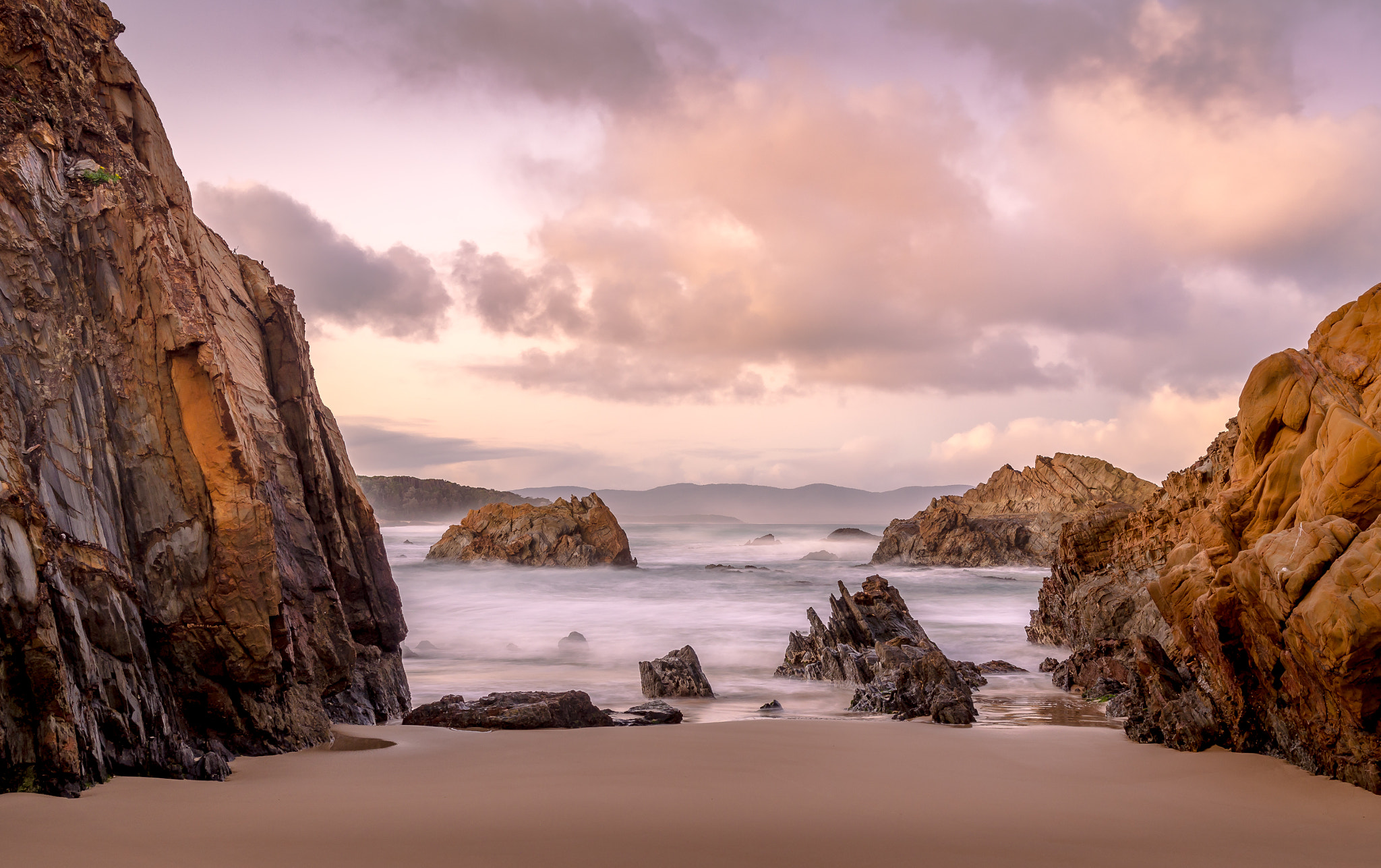 Pentax smc FA 31mm F1.8 AL Limited sample photo. Secret beach, mallacoota photography